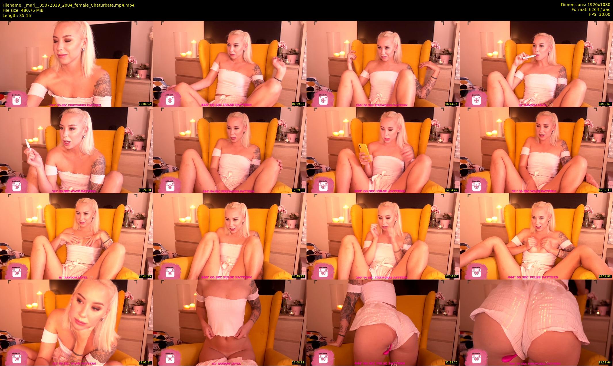 _mari_ — 36 minute Chaturbate female cam show recording, 1080p, Jul 5, 2019