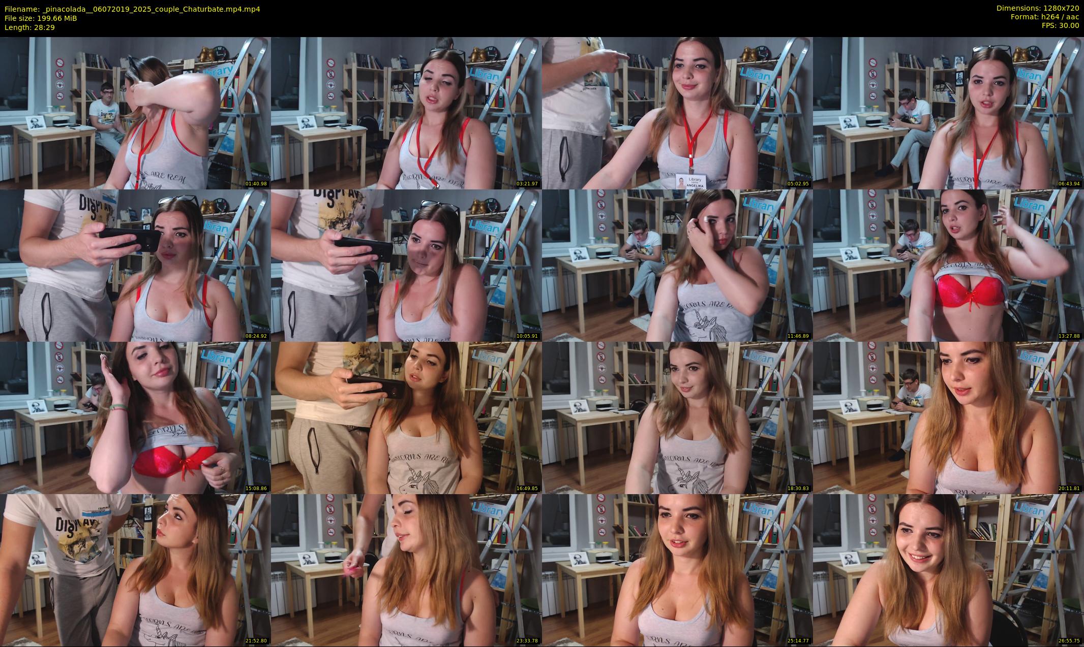 _pinacolada_ — 29 minute Chaturbate couple cam show recording, 720p, Jul 6, 2019