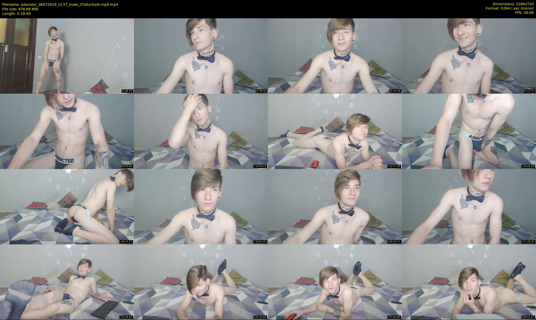 adanstar — 200 minute Chaturbate male cam show recording, 720p, Jul 6, 2019