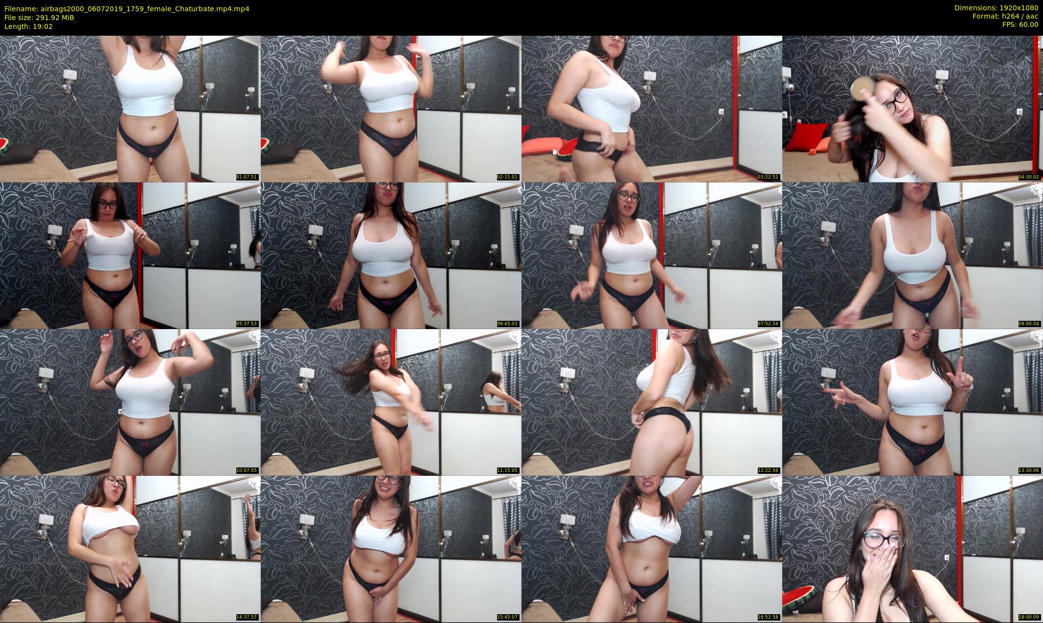 airbags2000 — 20 minute Chaturbate female cam show recording, 1080p, Jul 6, 2019