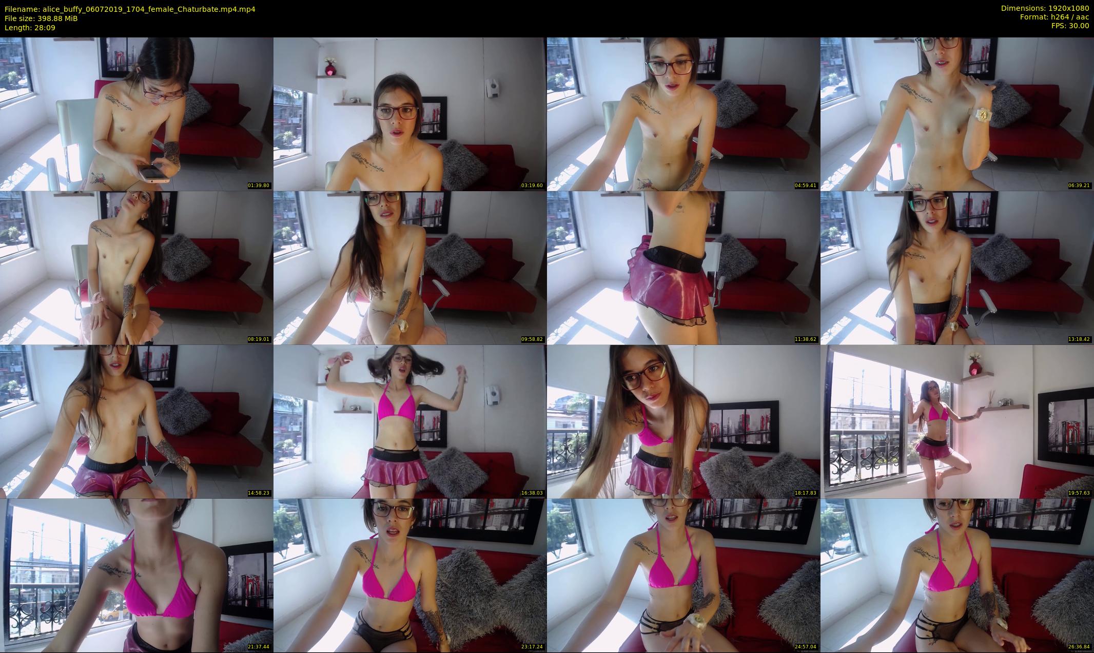alice_buffy — 29 minute Chaturbate female cam show recording, 1080p, Jul 6, 2019
