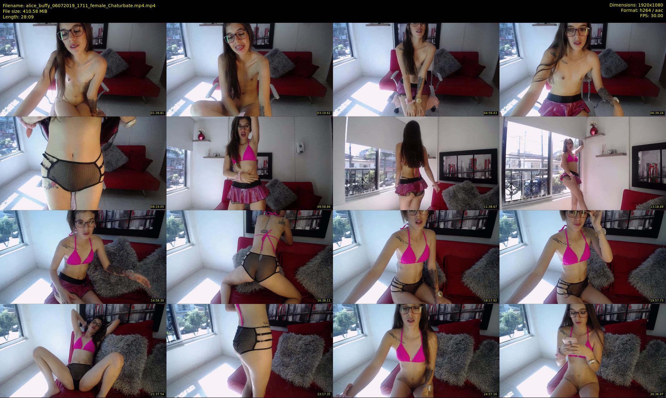 alice_buffy — 29 minute Chaturbate female cam show recording, 1080p, Jul 6, 2019