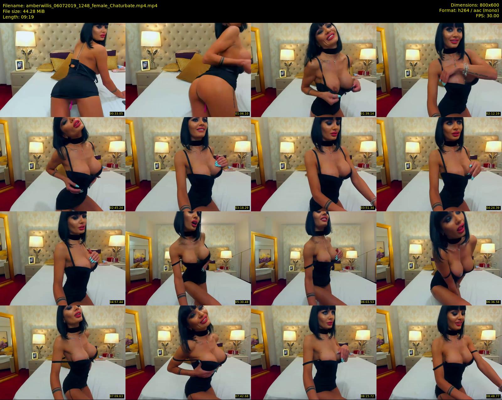 amberwillis — 10 minute Chaturbate female cam show recording, 480p, Jul 6, 2019