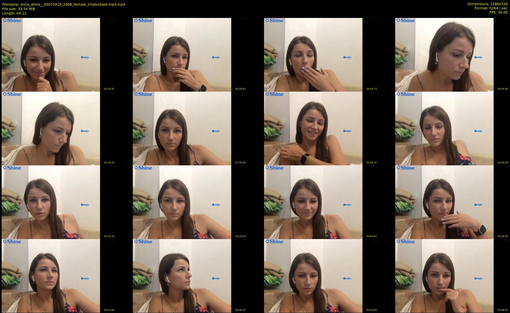 anna_shine_ — 5 minute Chaturbate female cam show recording, 720p, Jul 5, 2019
