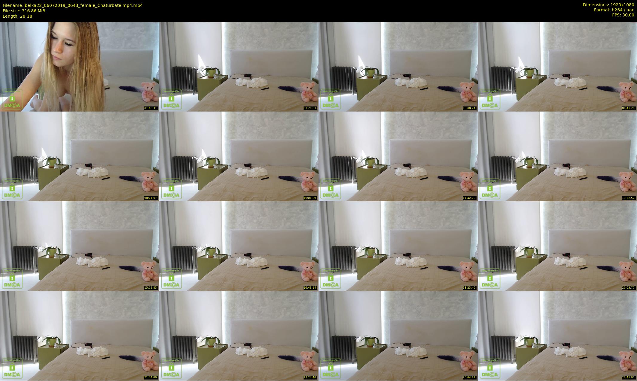 belka22 — 29 minute Chaturbate female cam show recording, 1080p, Jul 6, 2019
