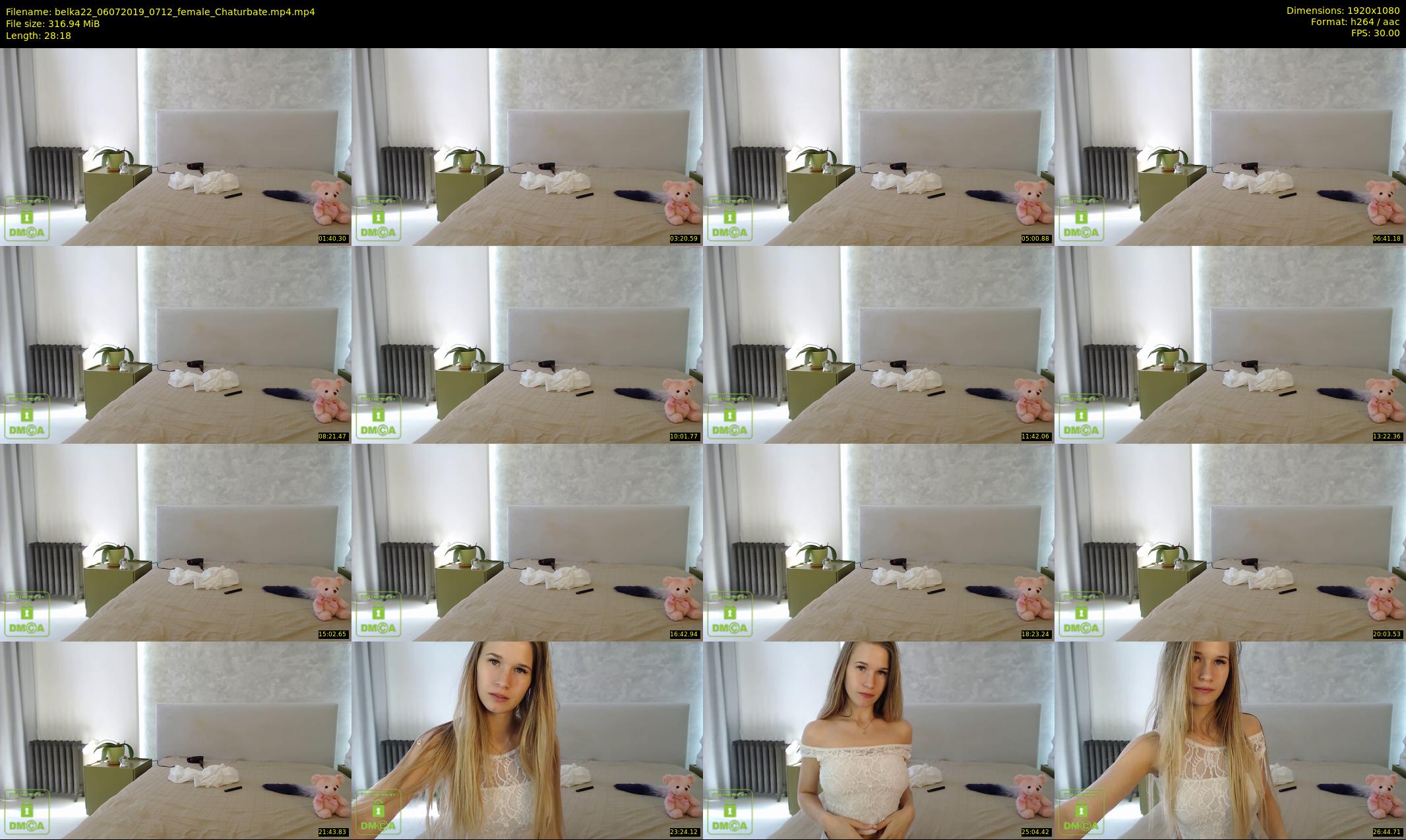 belka22 — 29 minute Chaturbate female cam show recording, 1080p, Jul 6, 2019
