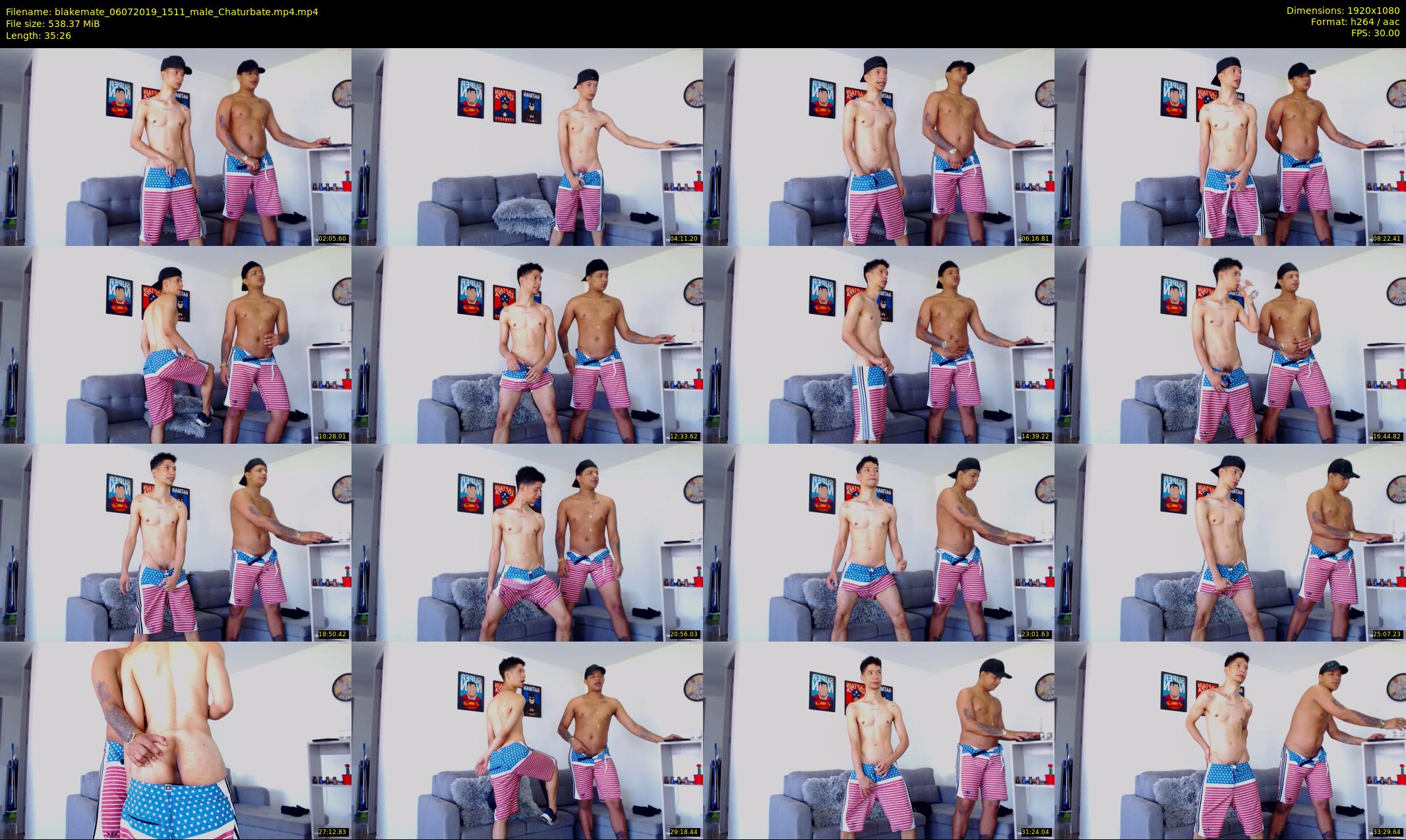 blakemate — 36 minute Chaturbate male cam show recording, 1080p, Jul 6, 2019