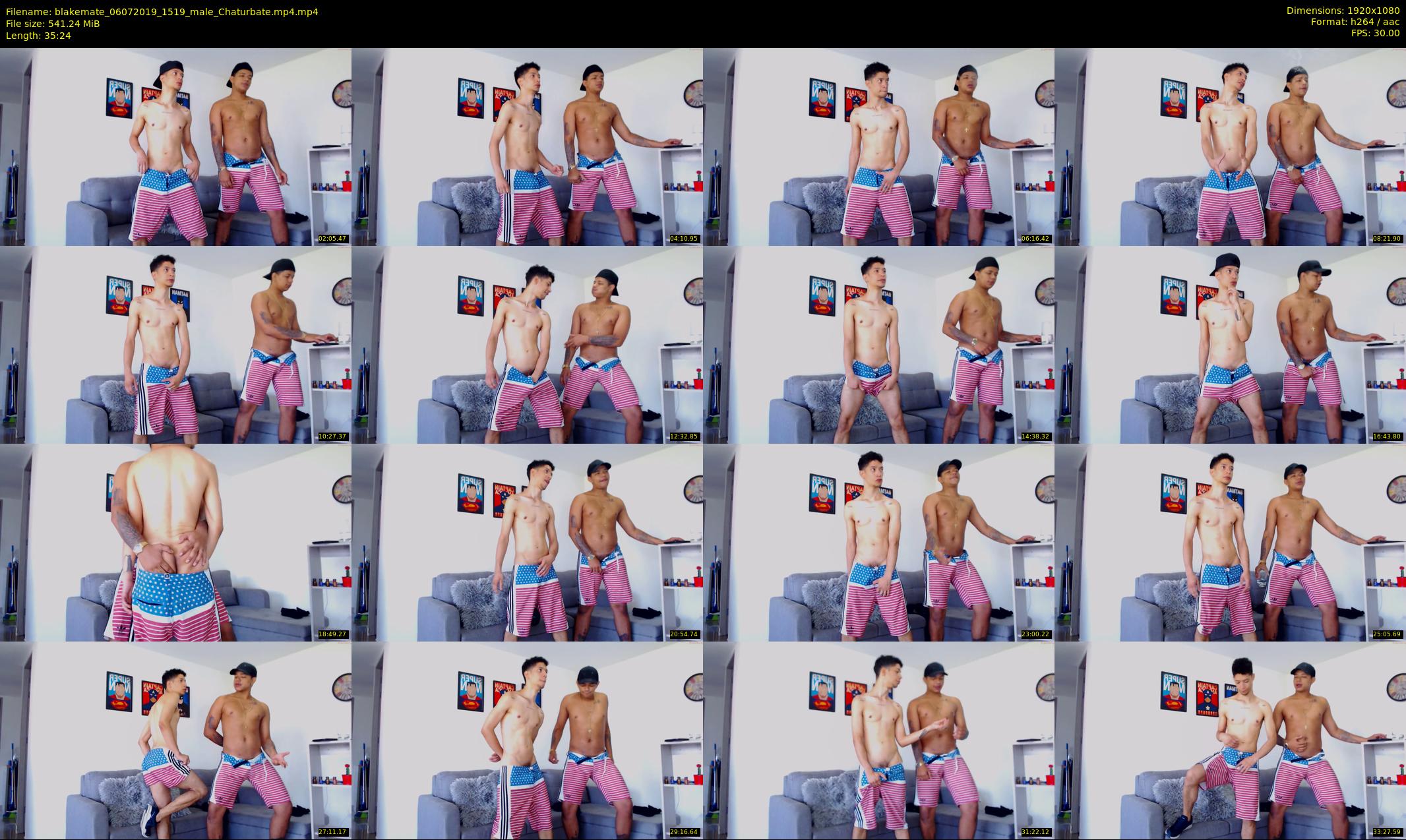 blakemate — 36 minute Chaturbate male cam show recording, 1080p, Jul 6, 2019