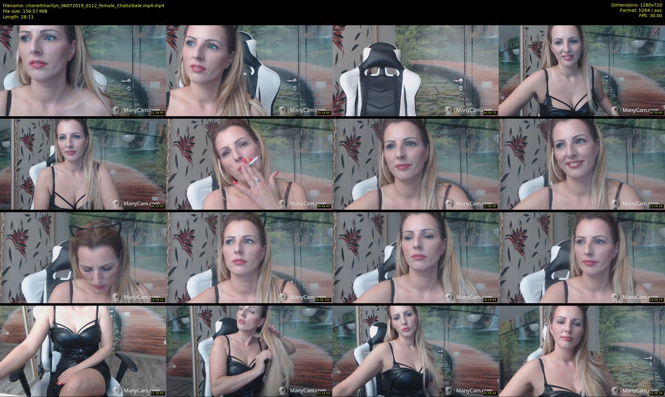 chanellmarilyn — 29 minute Chaturbate female cam show recording, 720p, Jul 6, 2019