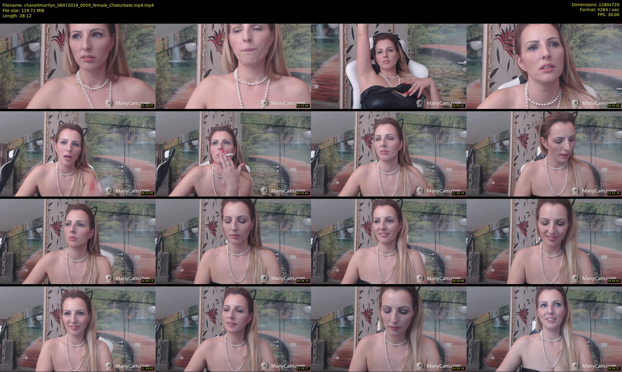 chanellmarilyn — 29 minute Chaturbate female cam show recording, 720p, Jul 6, 2019
