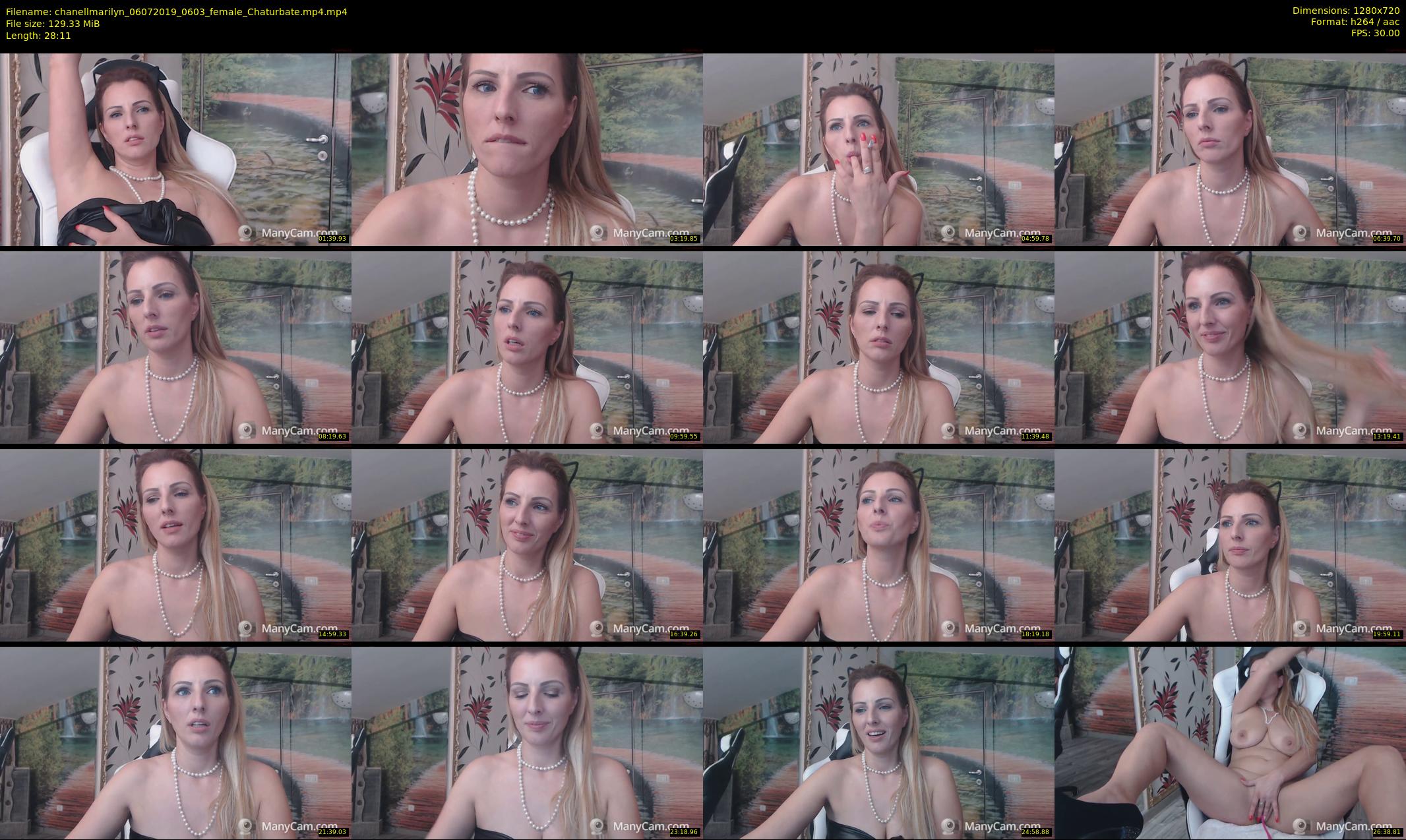 chanellmarilyn — 29 minute Chaturbate female cam show recording, 720p, Jul 6, 2019