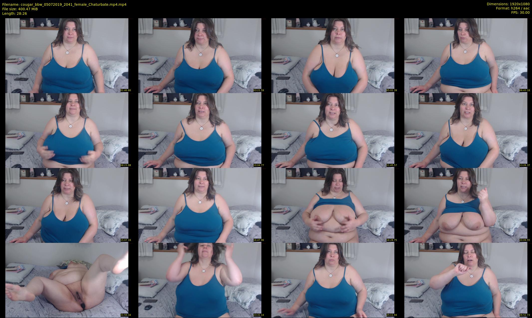 cougar_bbw — 29 minute Chaturbate female cam show recording, 1080p, Jul 5, 2019