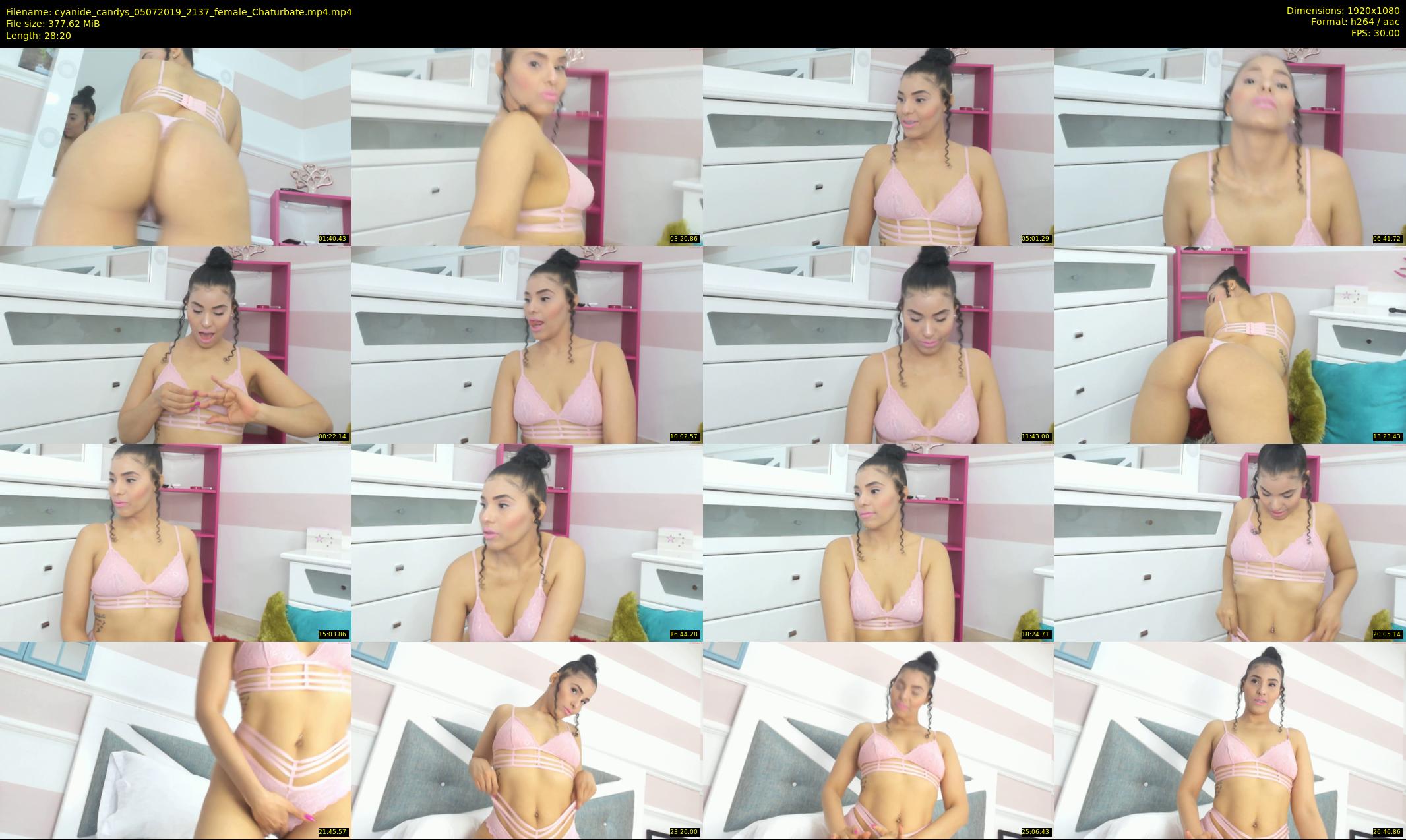 cyanide_candys — 29 minute Chaturbate female cam show recording, 1080p, Jul 5, 2019