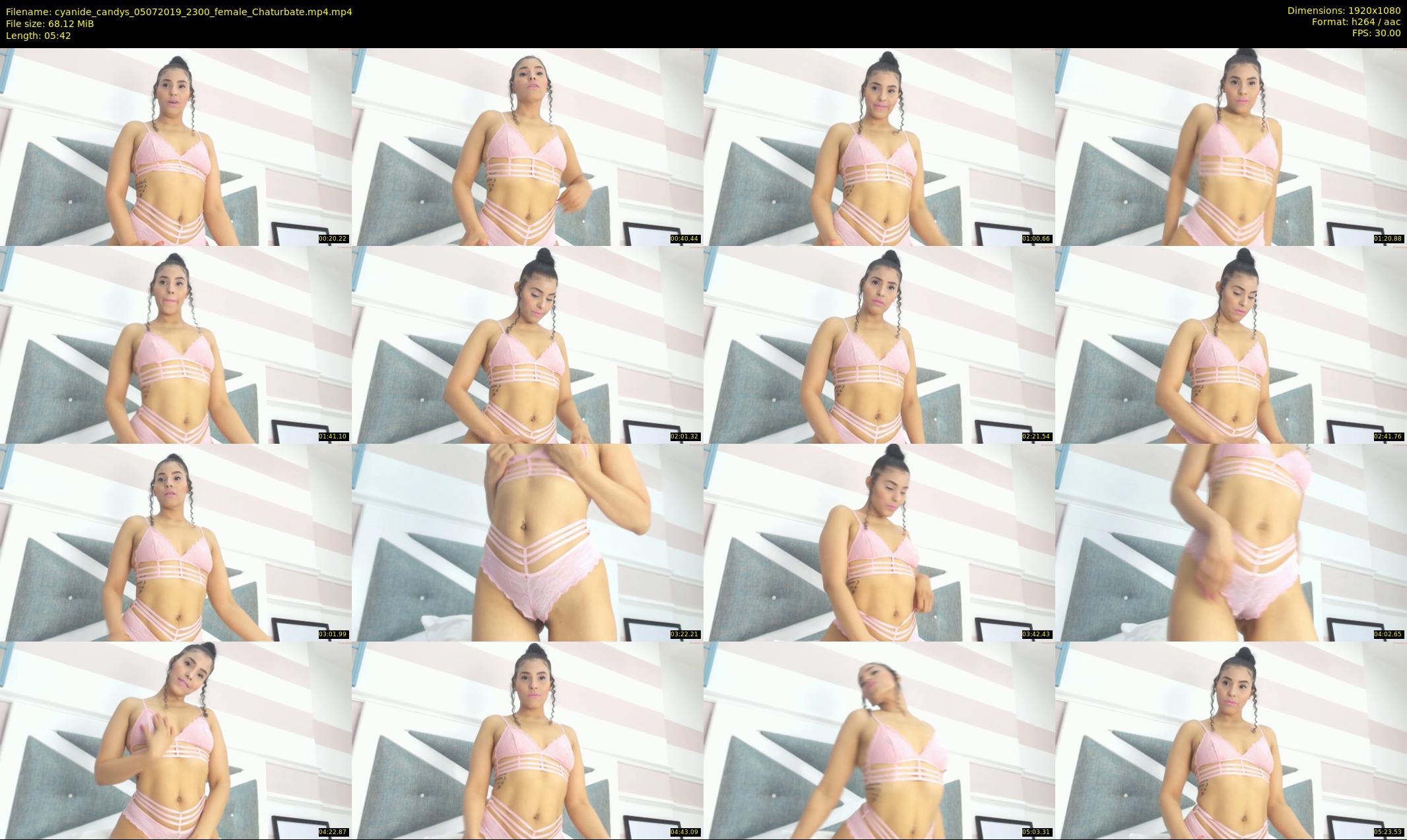 cyanide_candys — 6 minute Chaturbate female cam show recording, 1080p, Jul 5, 2019