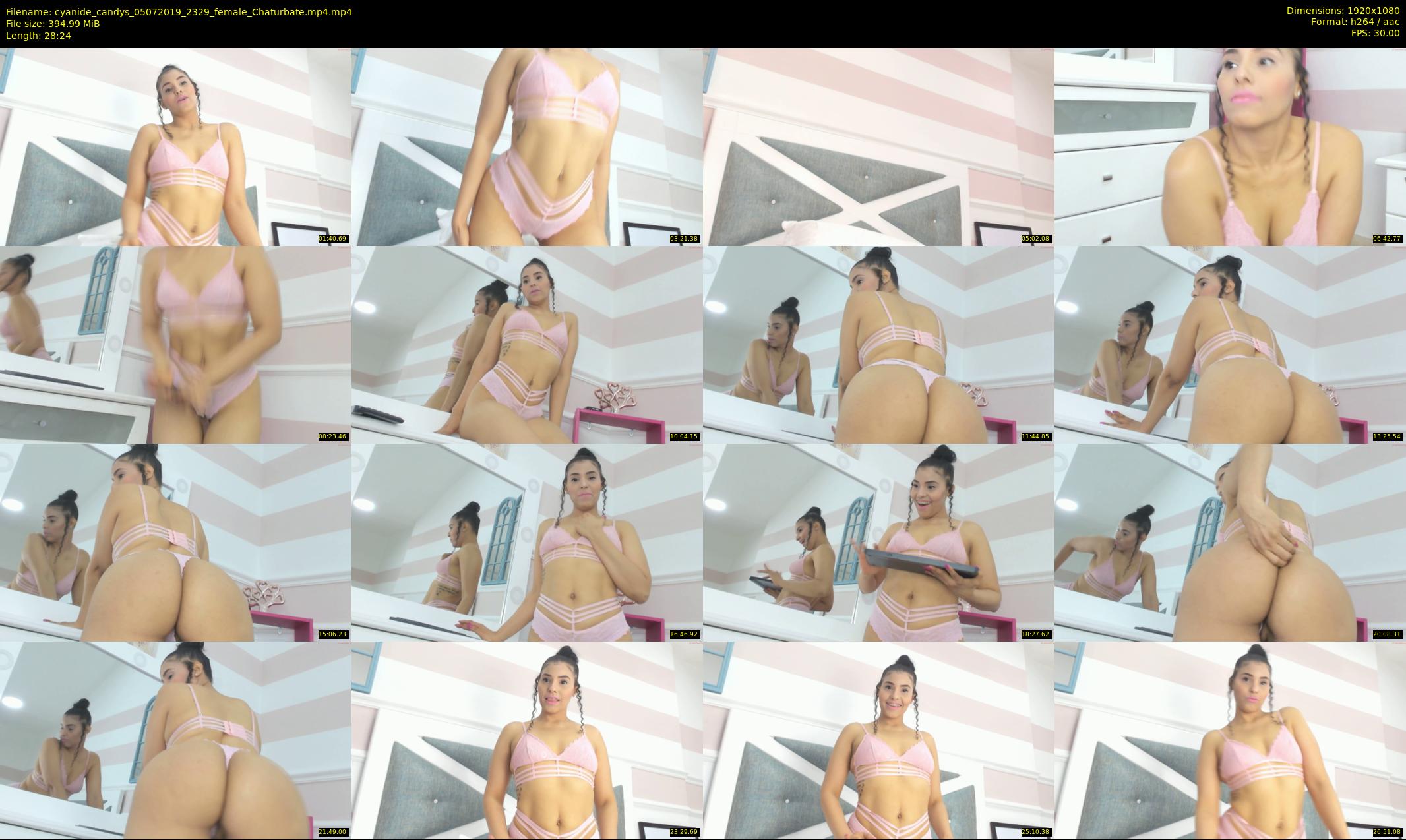 cyanide_candys — 29 minute Chaturbate female cam show recording, 1080p, Jul 5, 2019