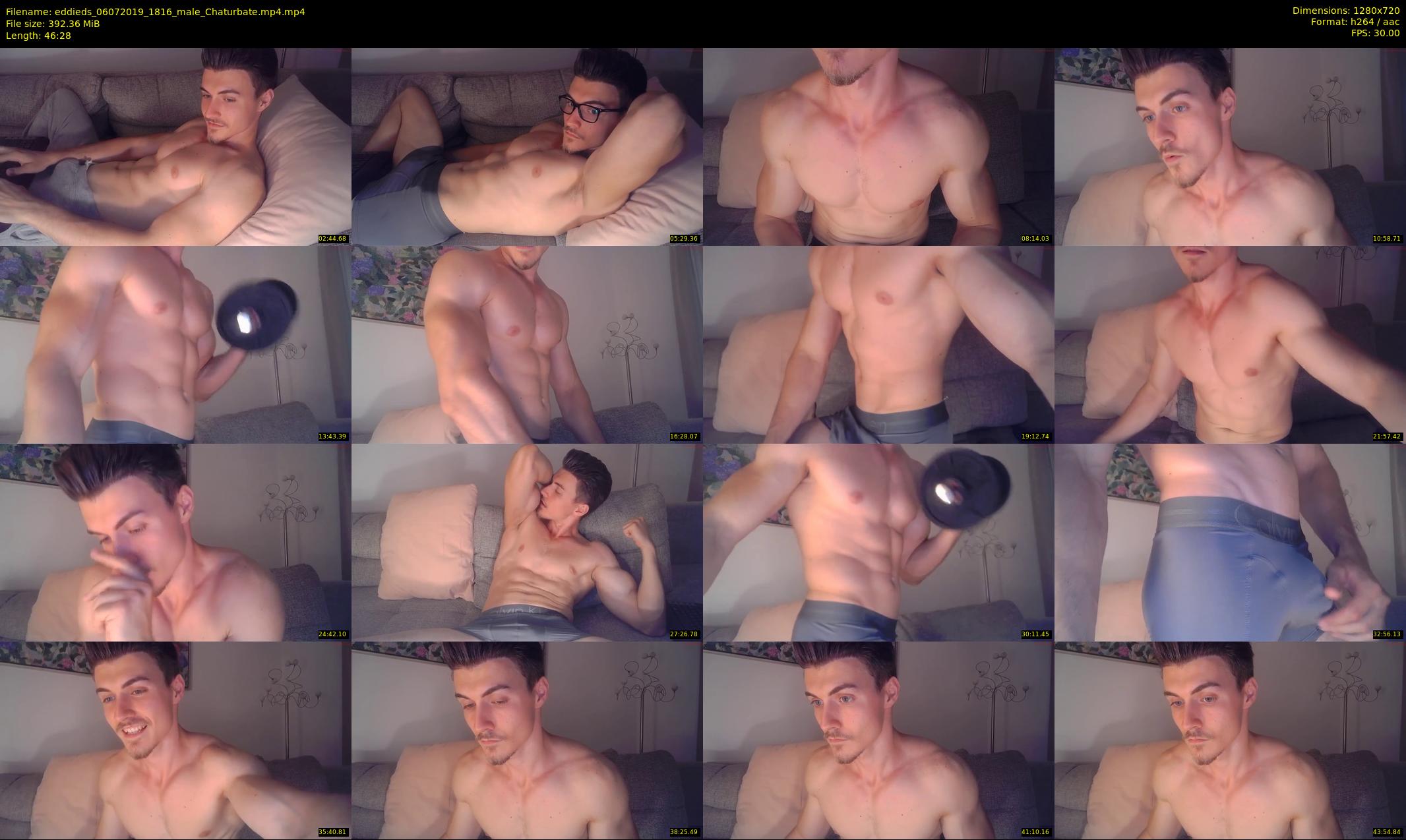 eddieds — 47 minute Chaturbate male cam show recording, 720p, Jul 6, 2019