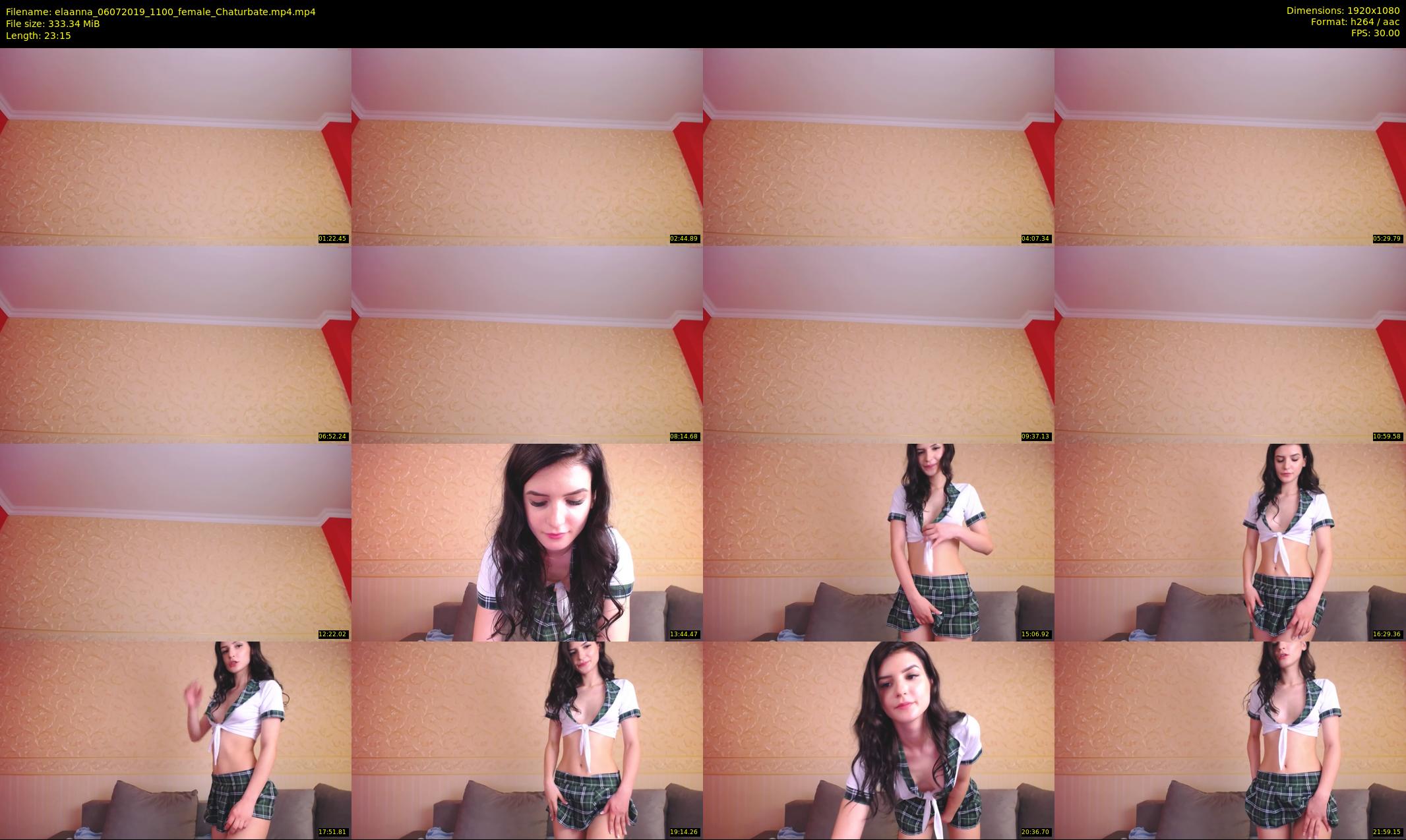 elaanna — 24 minute Chaturbate female cam show recording, 1080p, Jul 6, 2019