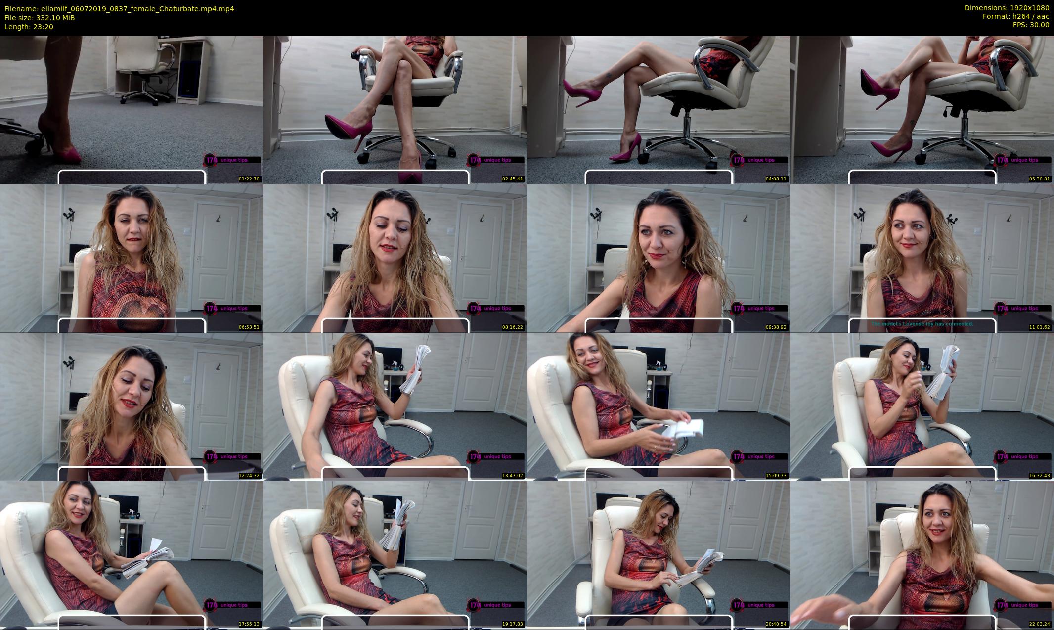 ellamilf — 24 minute Chaturbate female cam show recording, 1080p, Jul 6, 2019