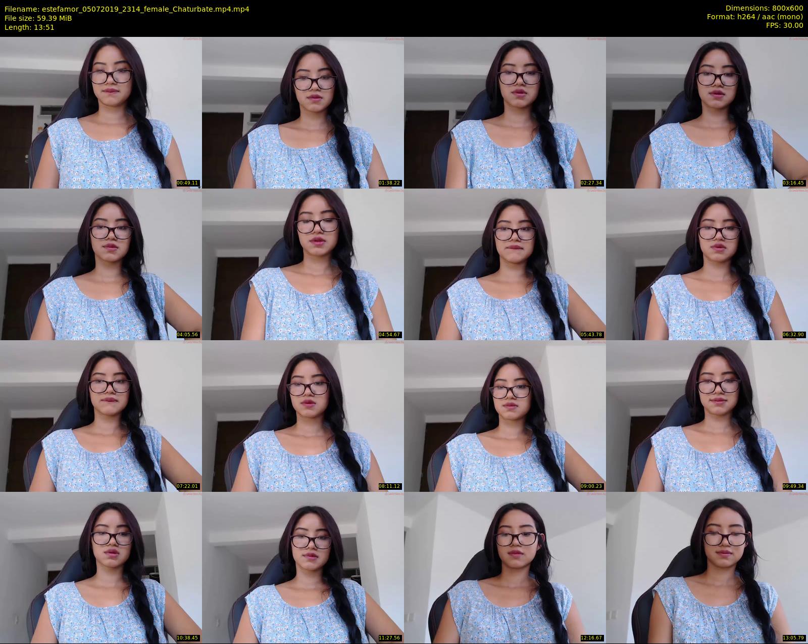 estefamor — 14 minute Chaturbate female cam show recording, 480p, Jul 5, 2019