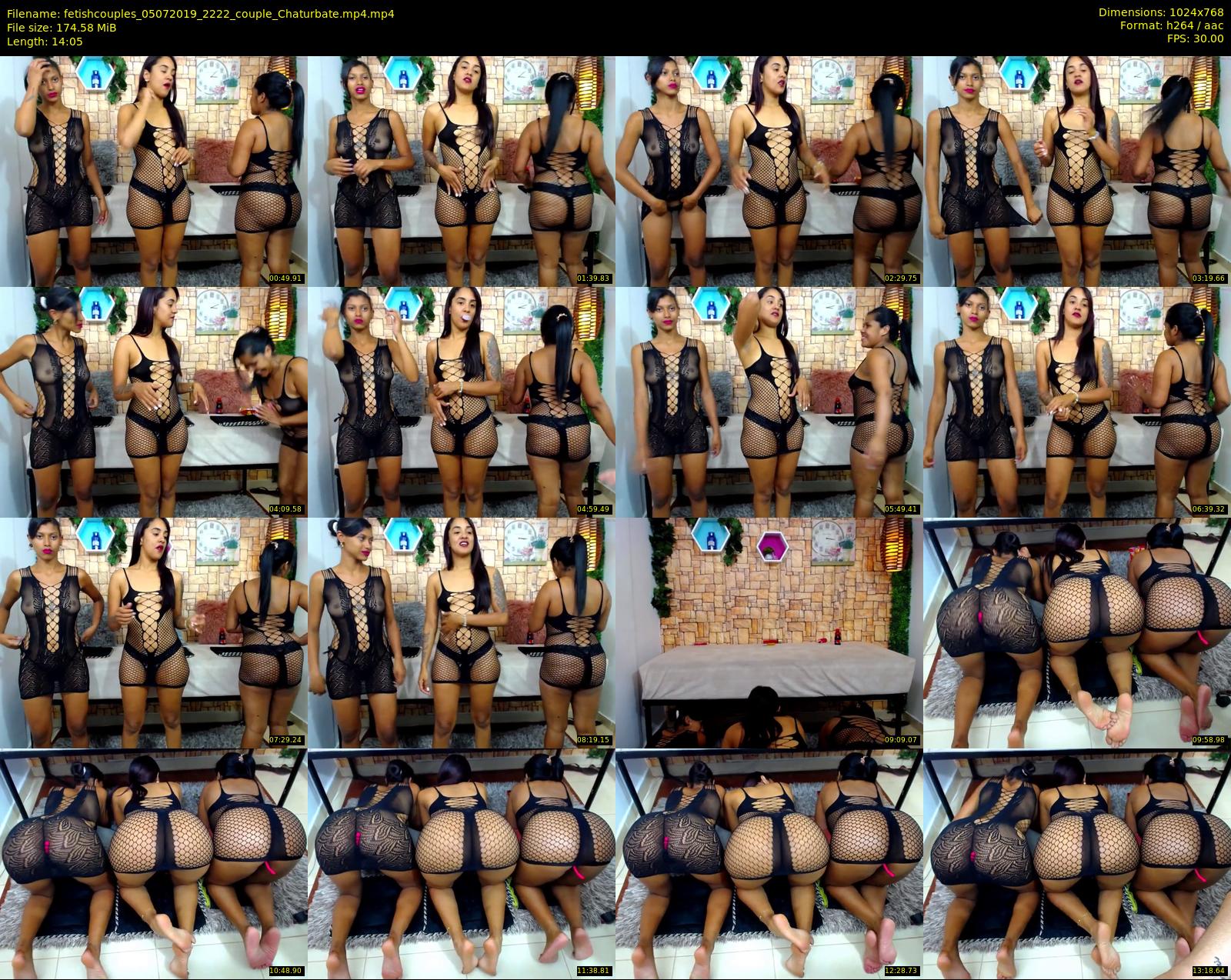 fetishcouples — 15 minute Chaturbate couple cam show recording, 720p, Jul 5, 2019
