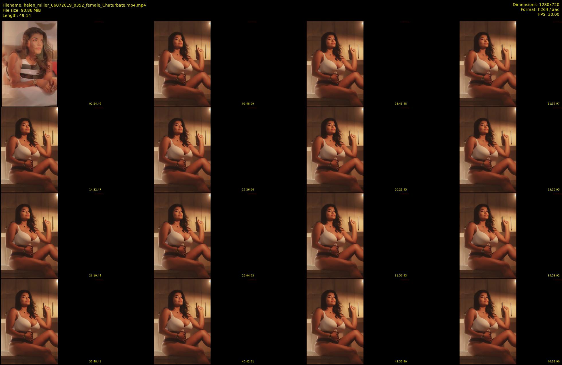 helen_miller — 50 minute Chaturbate female cam show recording, 720p, Jul 6, 2019