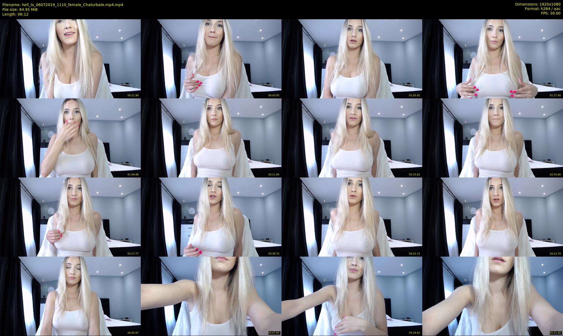 hell_lo — 7 minute Chaturbate female cam show recording, 1080p, Jul 6, 2019