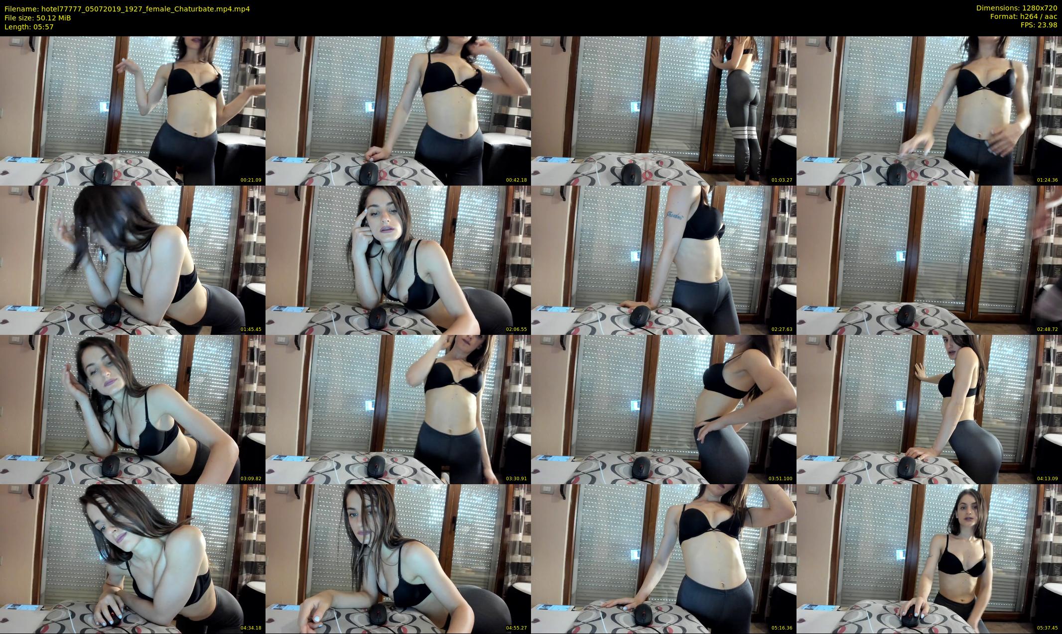 hotel77777 — 6 minute Chaturbate female cam show recording, 720p, Jul 5, 2019