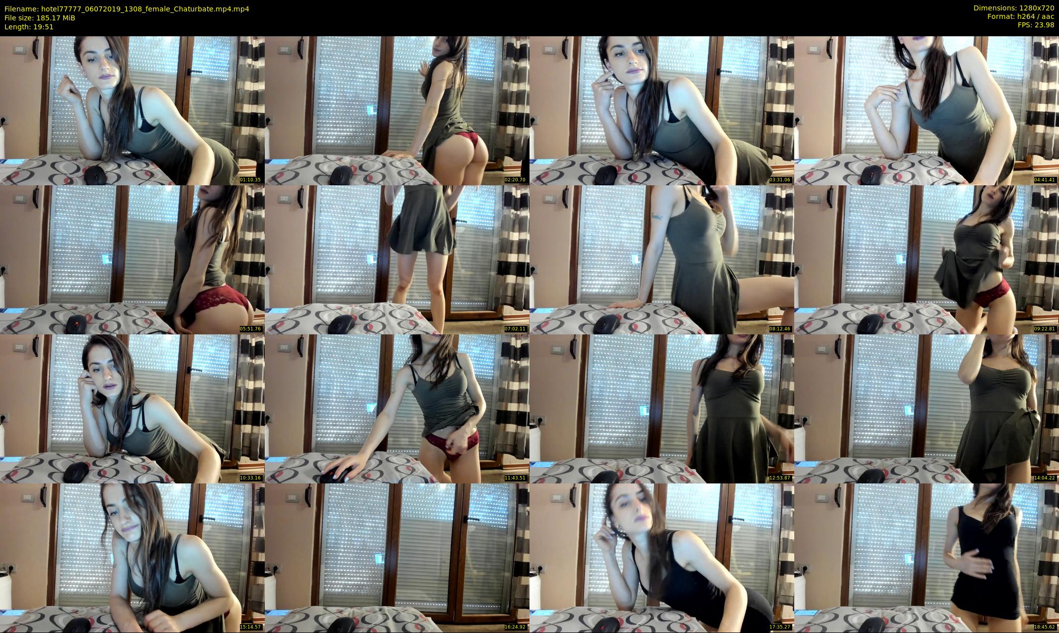 hotel77777 — 20 minute Chaturbate female cam show recording, 720p, Jul 6, 2019