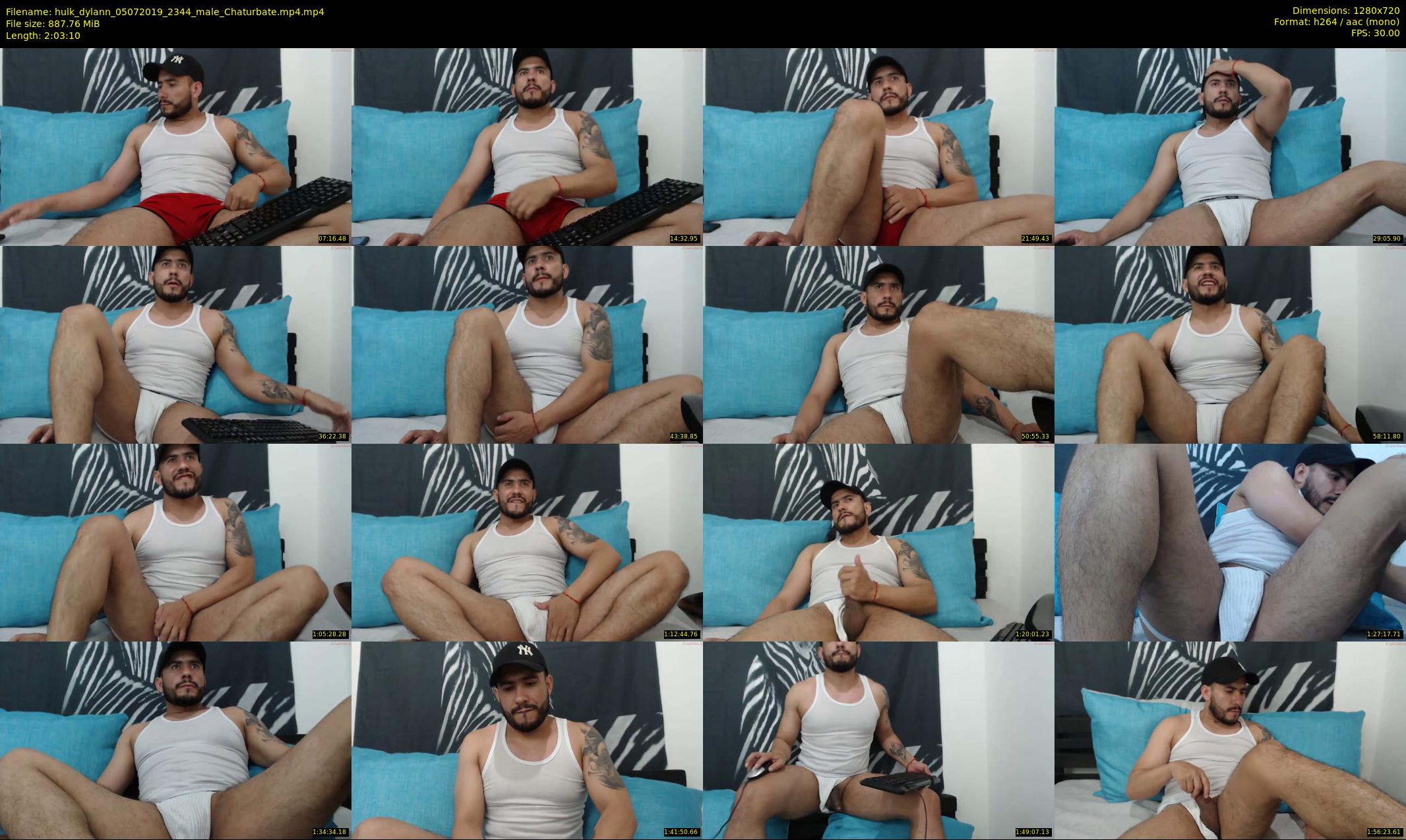 hulk_dylann — 124 minute Chaturbate male cam show recording, 720p, Jul 5, 2019