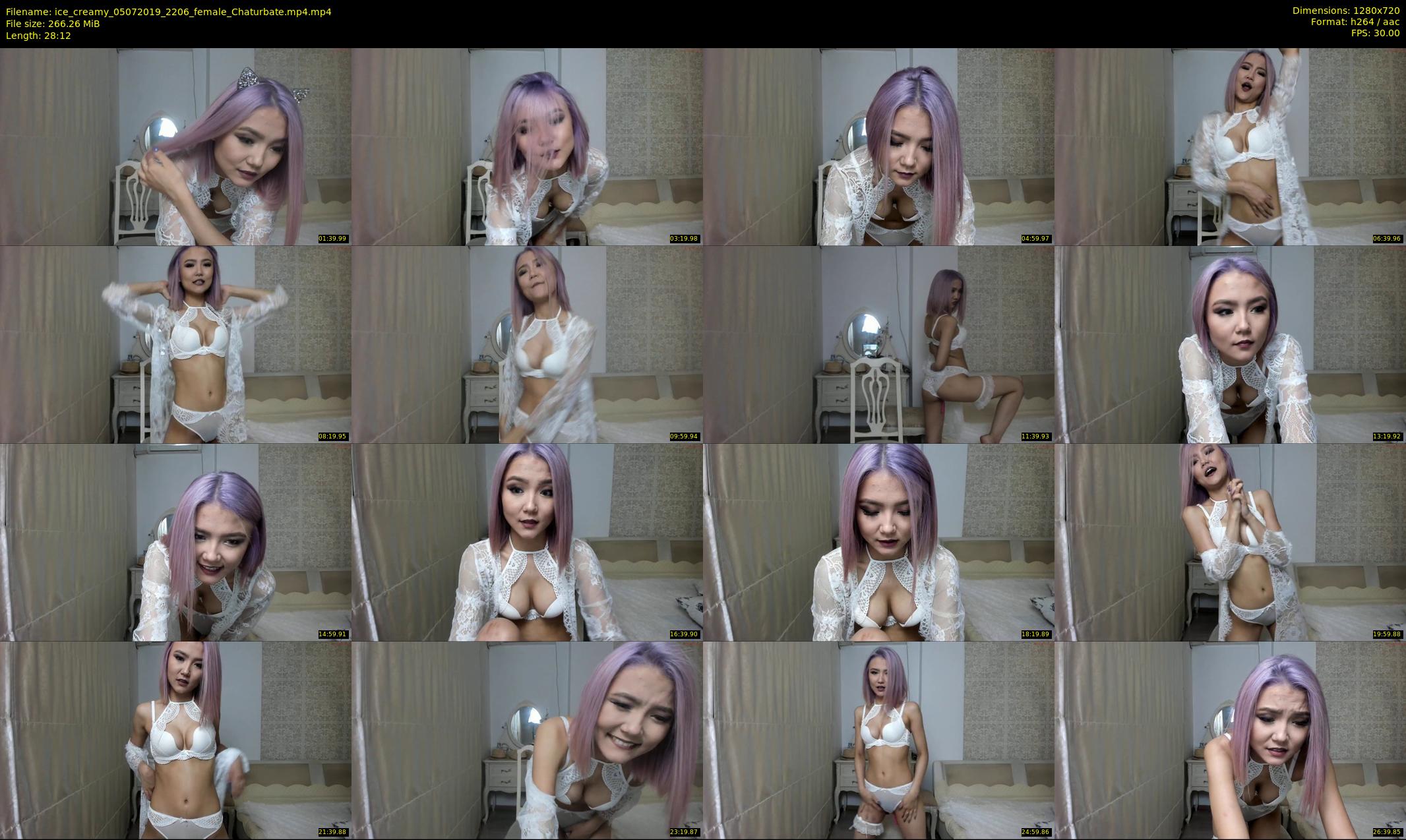 ice_creamy — 29 minute Chaturbate female cam show recording, 720p, Jul 5, 2019