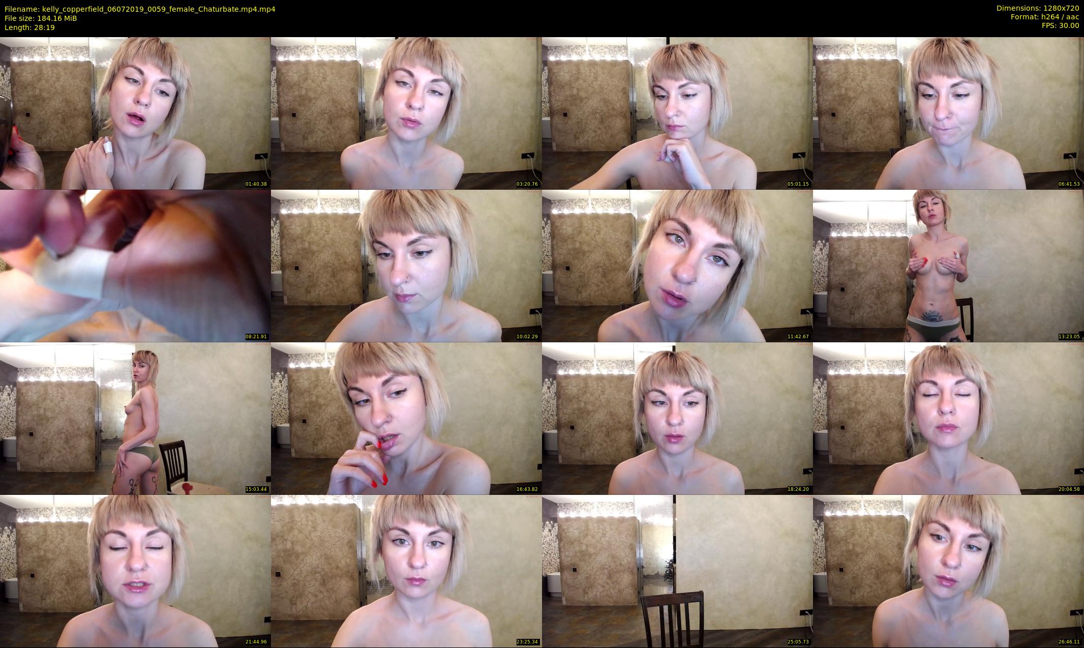 kelly_copperfield — 29 minute Chaturbate female cam show recording, 720p, Jul 6, 2019
