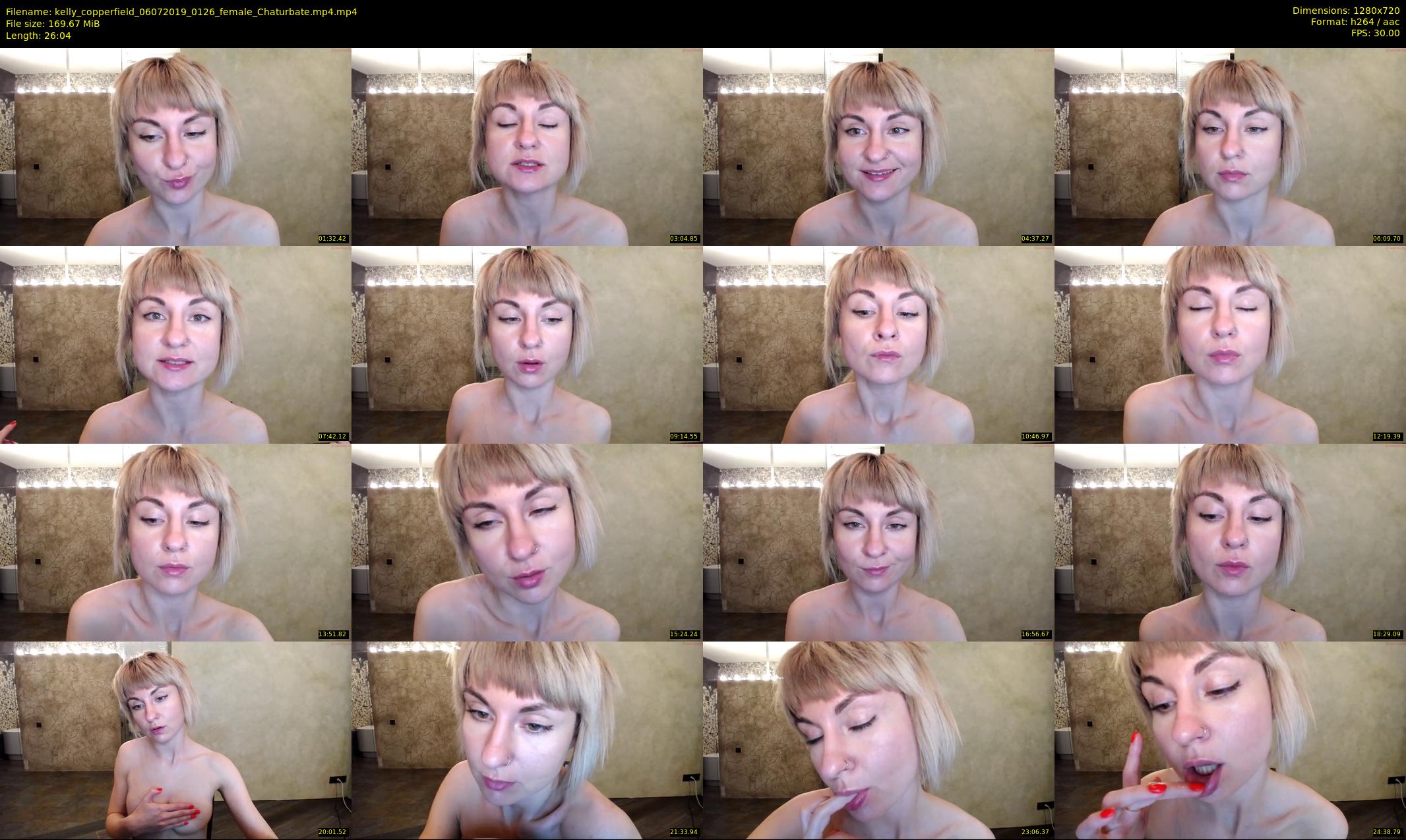 kelly_copperfield — 27 minute Chaturbate female cam show recording, 720p, Jul 6, 2019