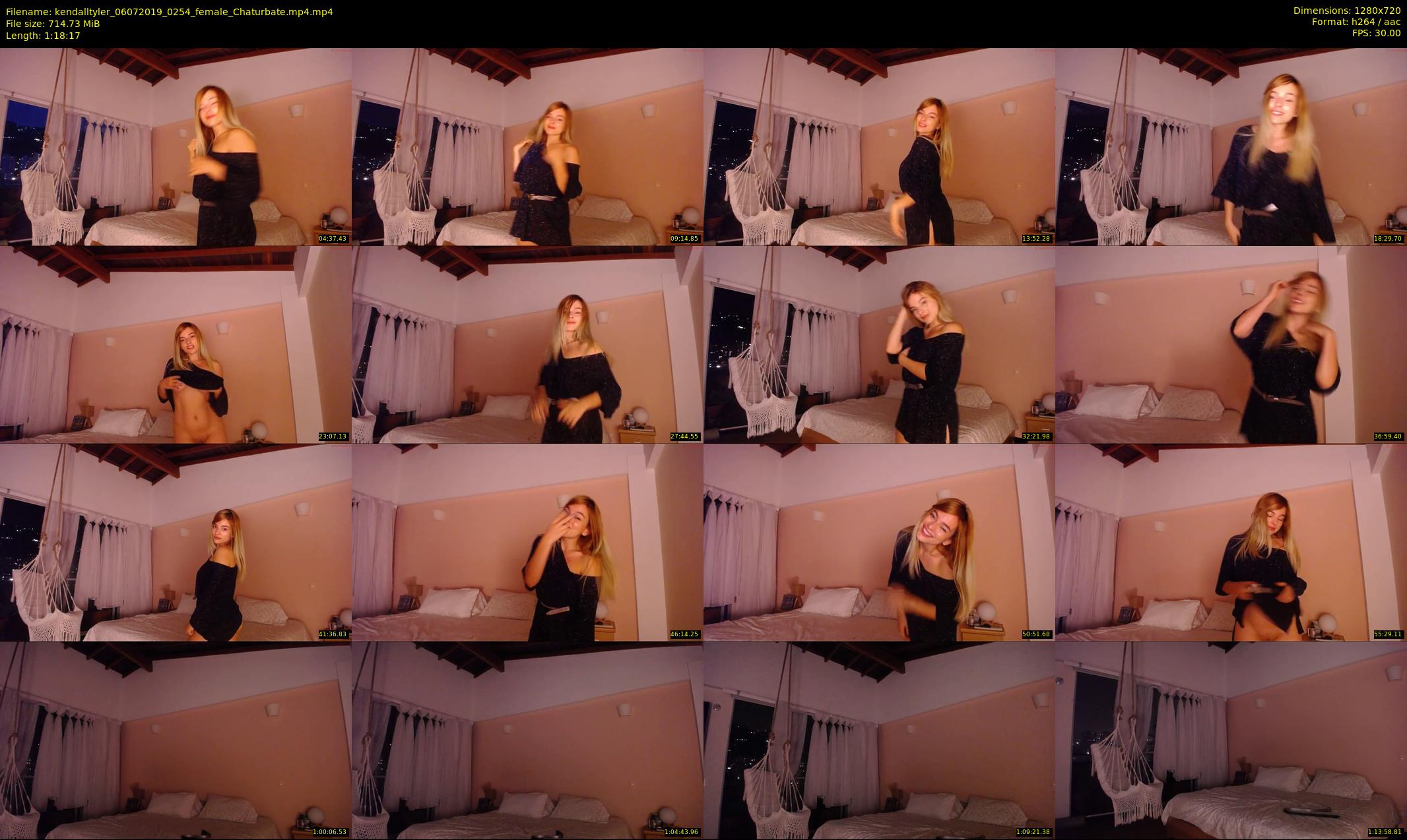 kendalltyler — 79 minute Chaturbate female cam show recording, 720p, Jul 6, 2019