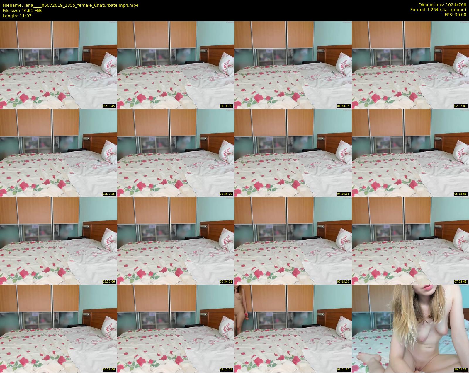 lena___ — 12 minute Chaturbate female cam show recording, 720p, Jul 6, 2019