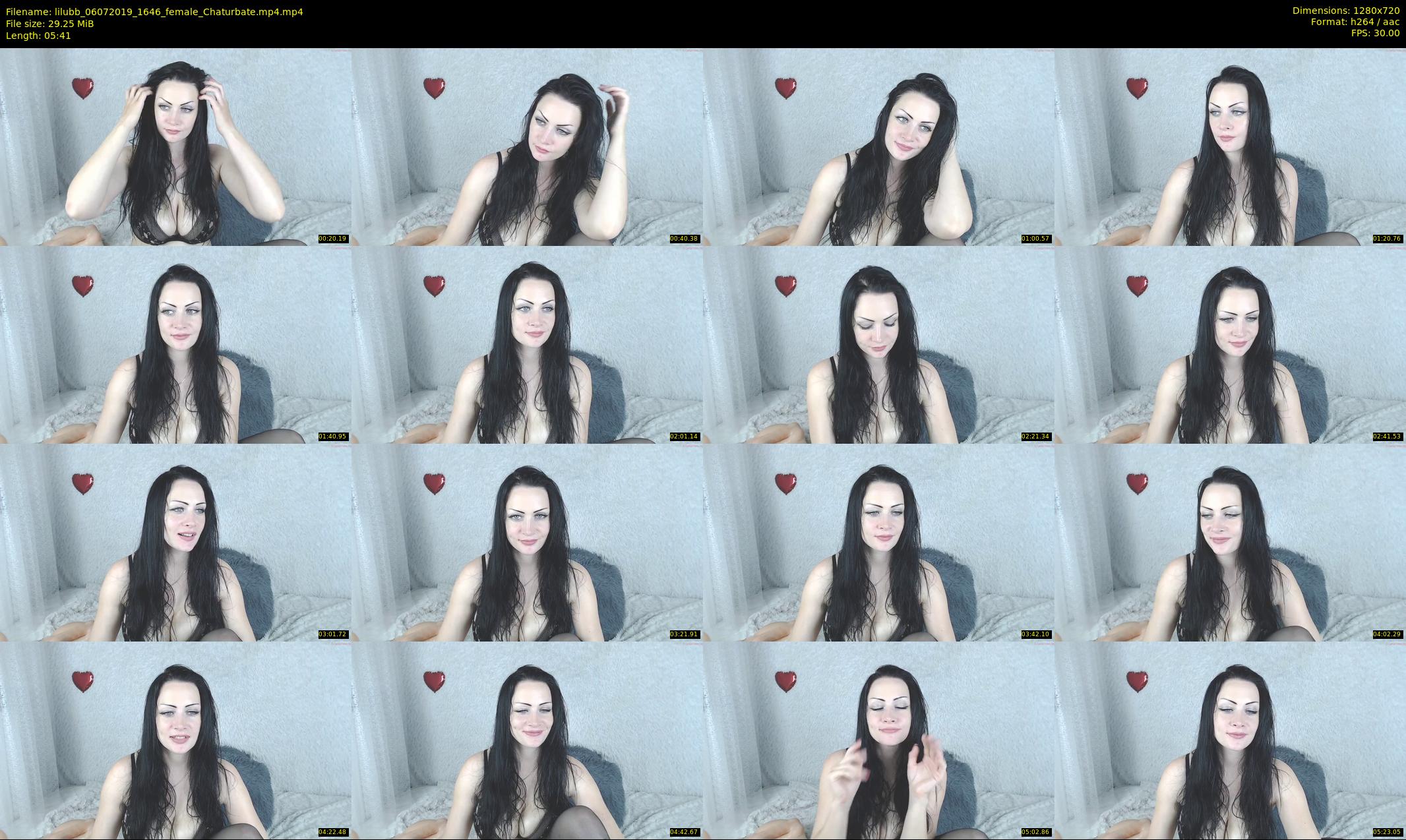 lilubb — 6 minute Chaturbate female cam show recording, 720p, Jul 6, 2019