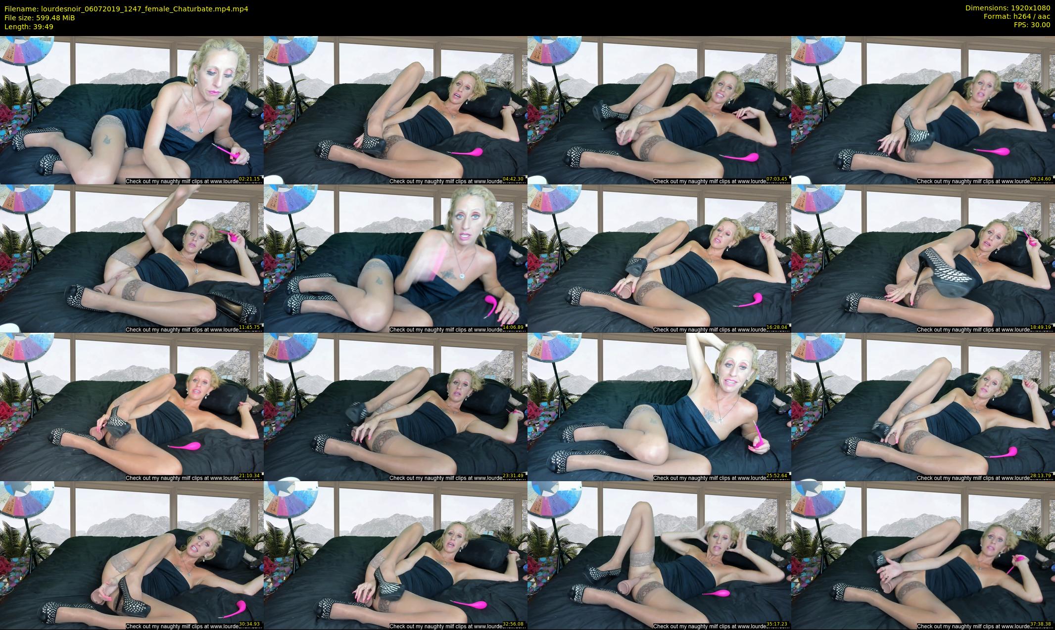 lourdesnoir — 40 minute Chaturbate female cam show recording, 1080p, Jul 6, 2019