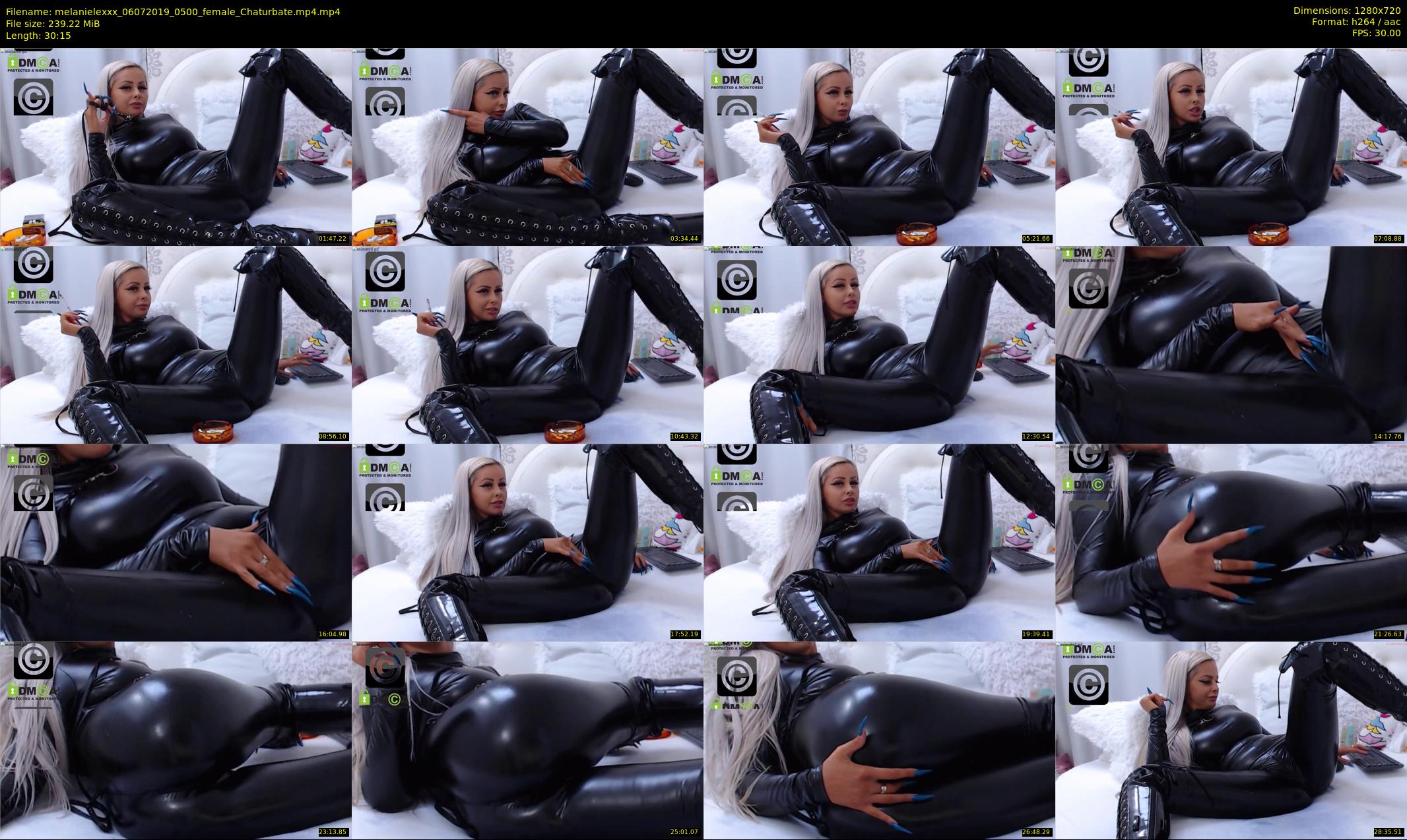 melanielexxx — 31 minute Chaturbate female cam show recording, 720p, Jul 6, 2019