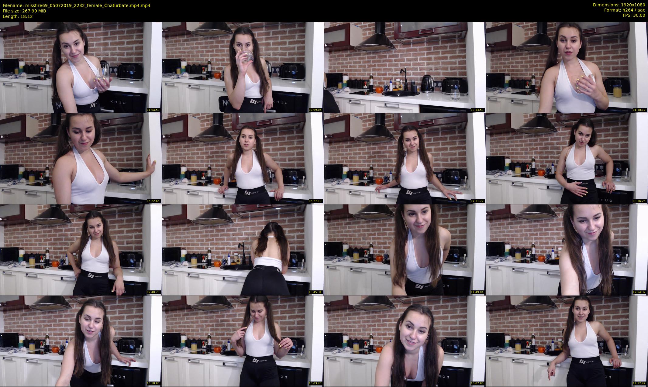 missfire69 — 19 minute Chaturbate female cam show recording, 1080p, Jul 5, 2019