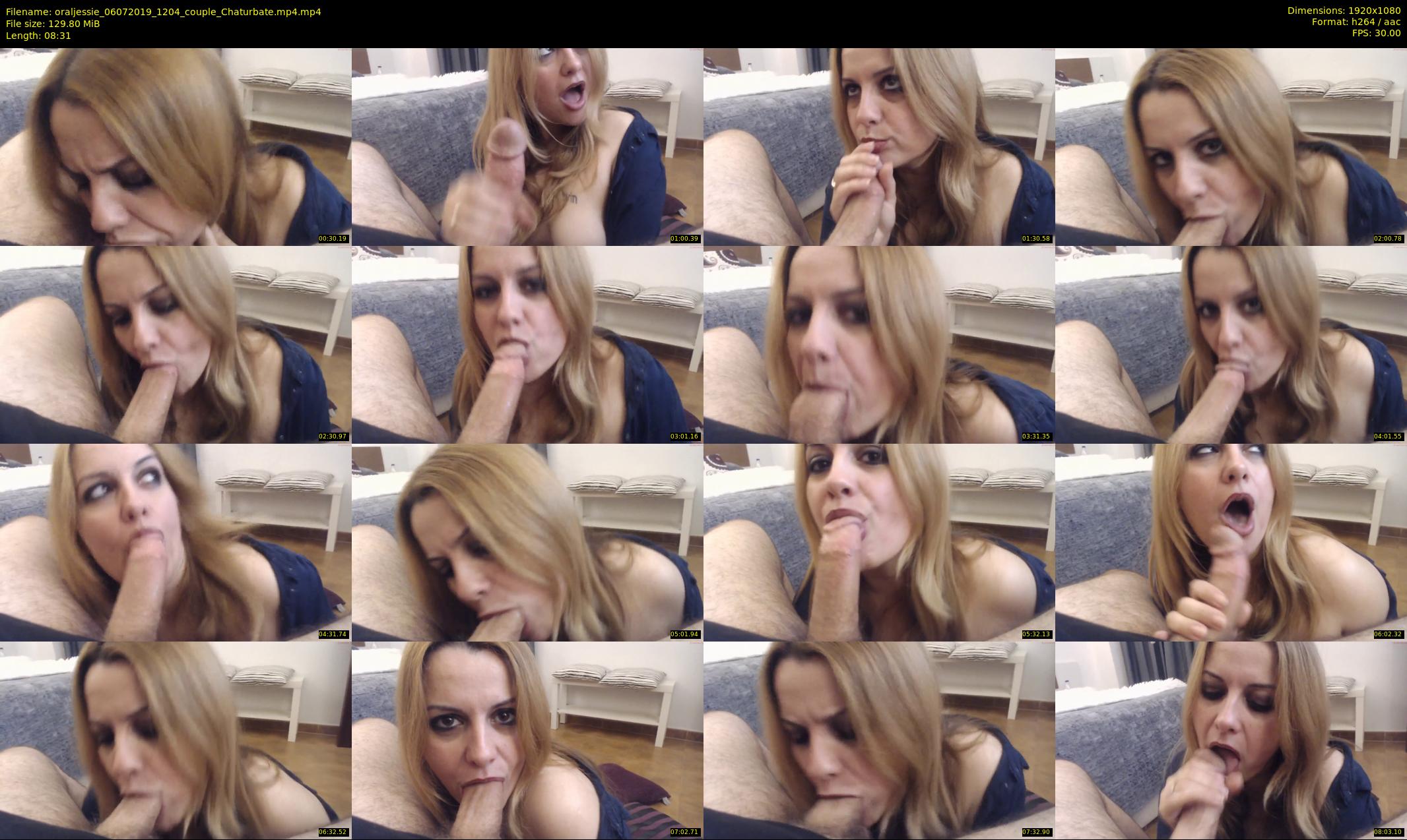 oraljessie — 9 minute Chaturbate couple cam show recording, 1080p, Jul 6, 2019