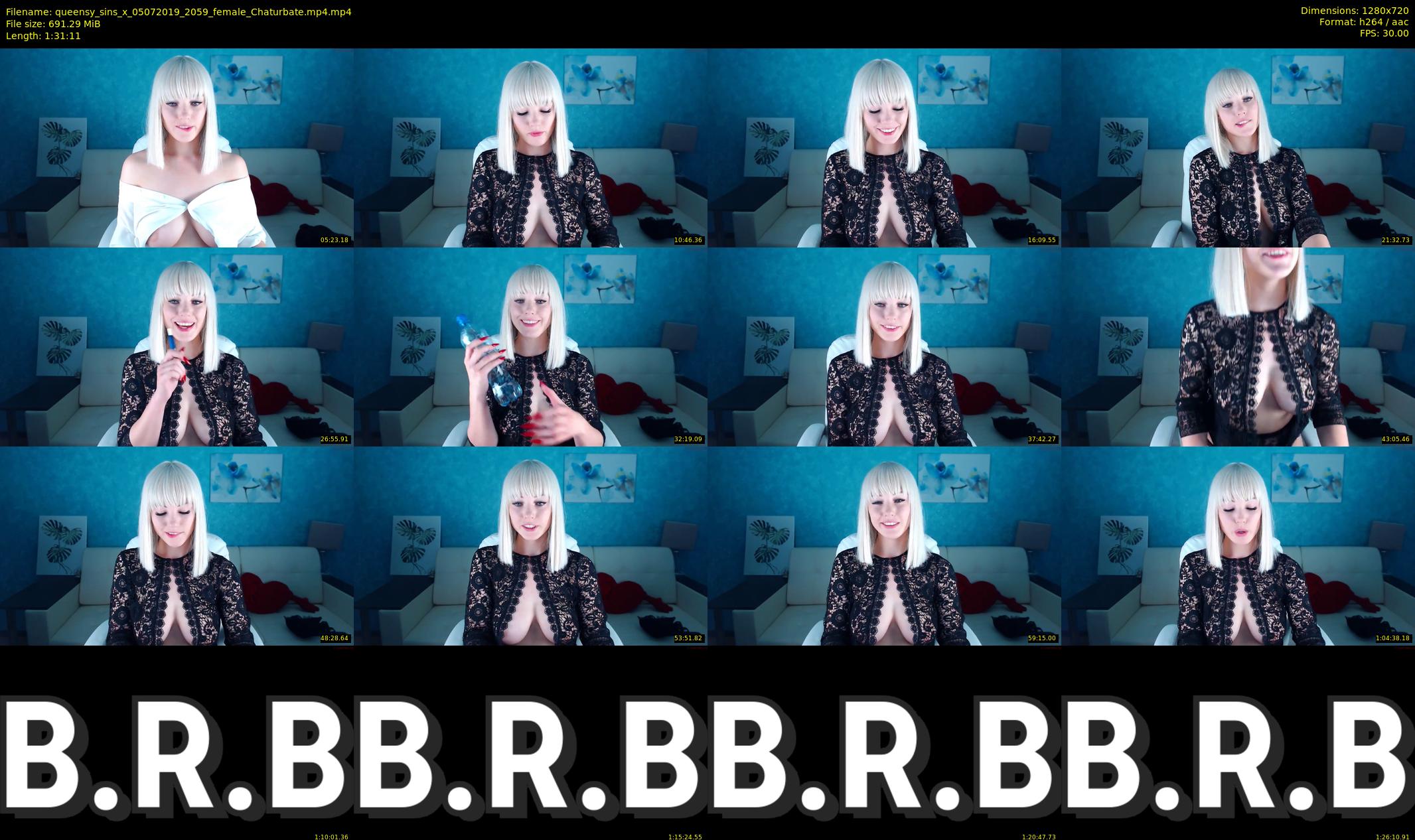 queensy_sins_x — 92 minute Chaturbate female cam show recording, 720p, Jul 5, 2019