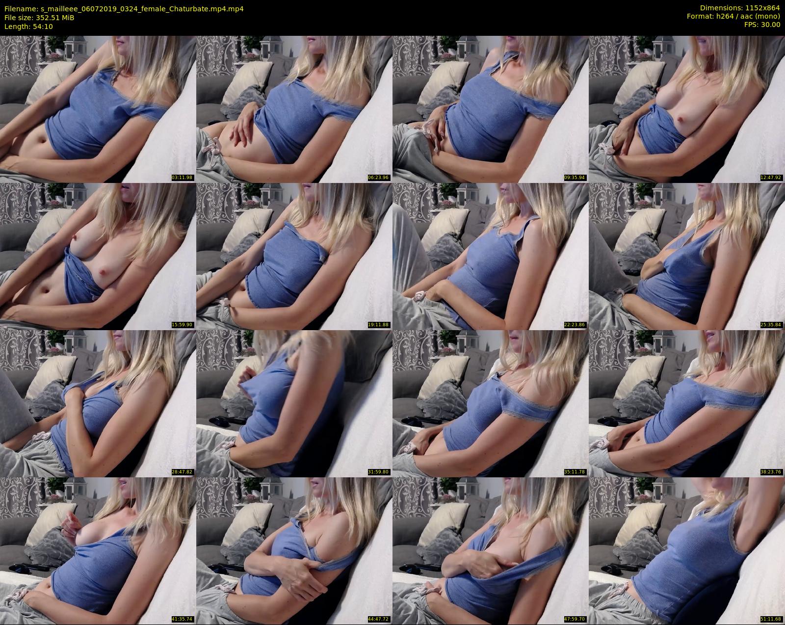 s_mailleee — 55 minute Chaturbate female cam show recording, 720p, Jul 6, 2019