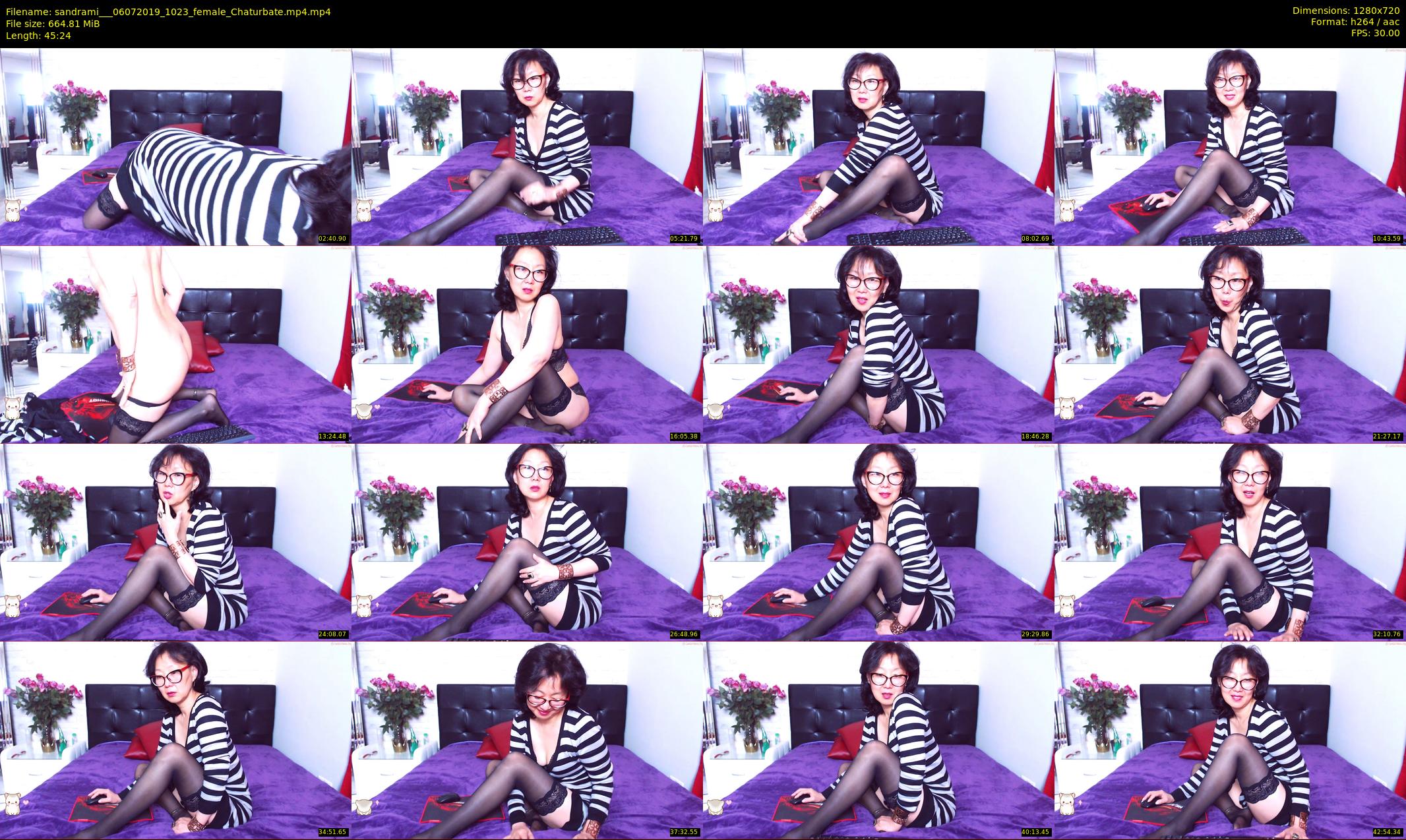 sandrami__ — 46 minute Chaturbate female cam show recording, 720p, Jul 6, 2019