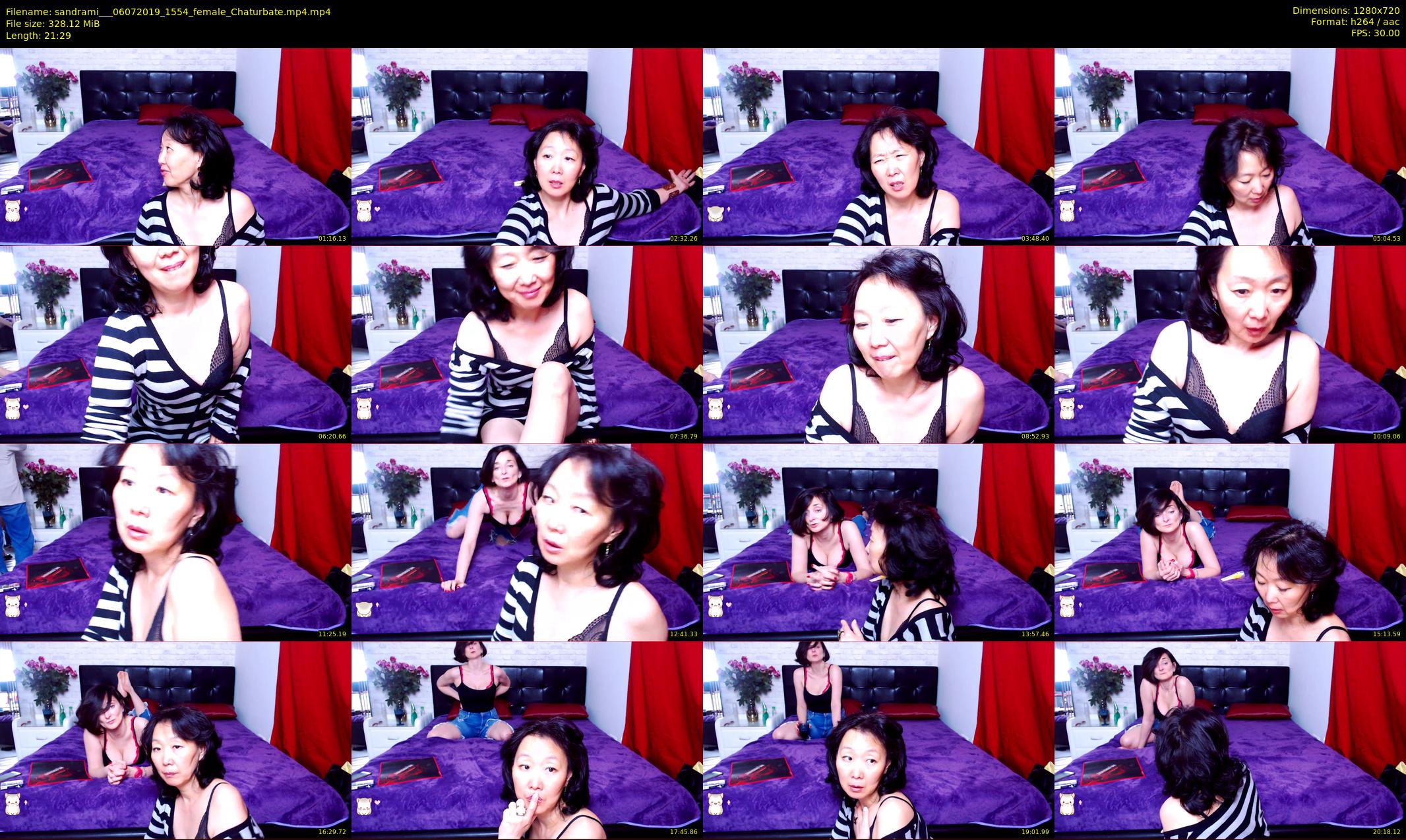 sandrami__ — 22 minute Chaturbate female cam show recording, 720p, Jul 6, 2019