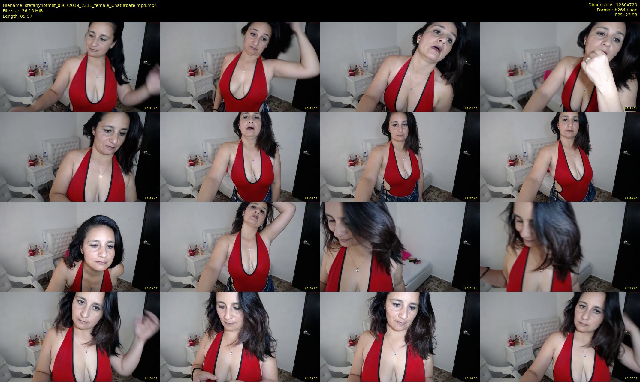 stefanyhotmilf — 6 minute Chaturbate female cam show recording, 720p, Jul 5, 2019