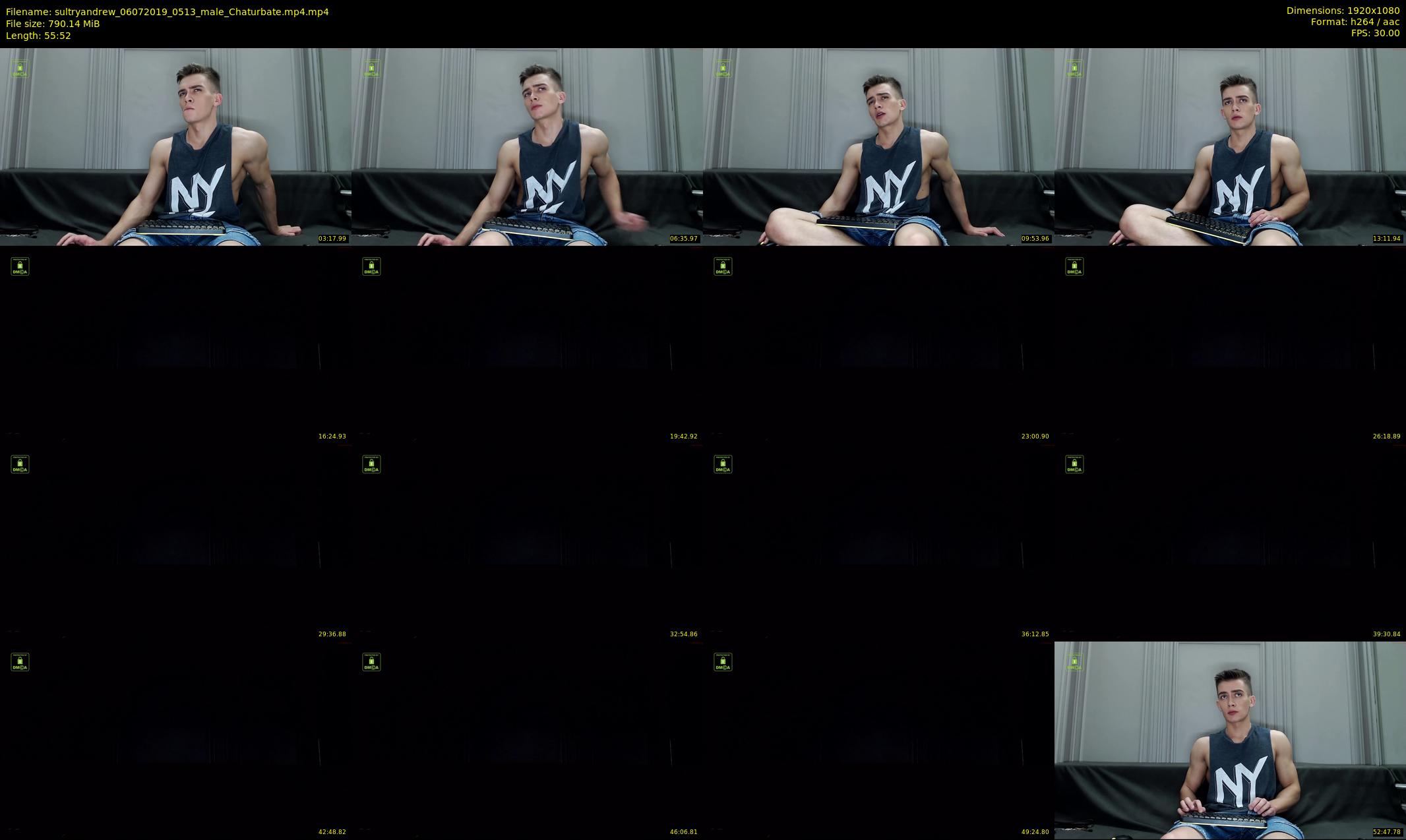sultryandrew — 56 minute Chaturbate male cam show recording, 1080p, Jul 6, 2019