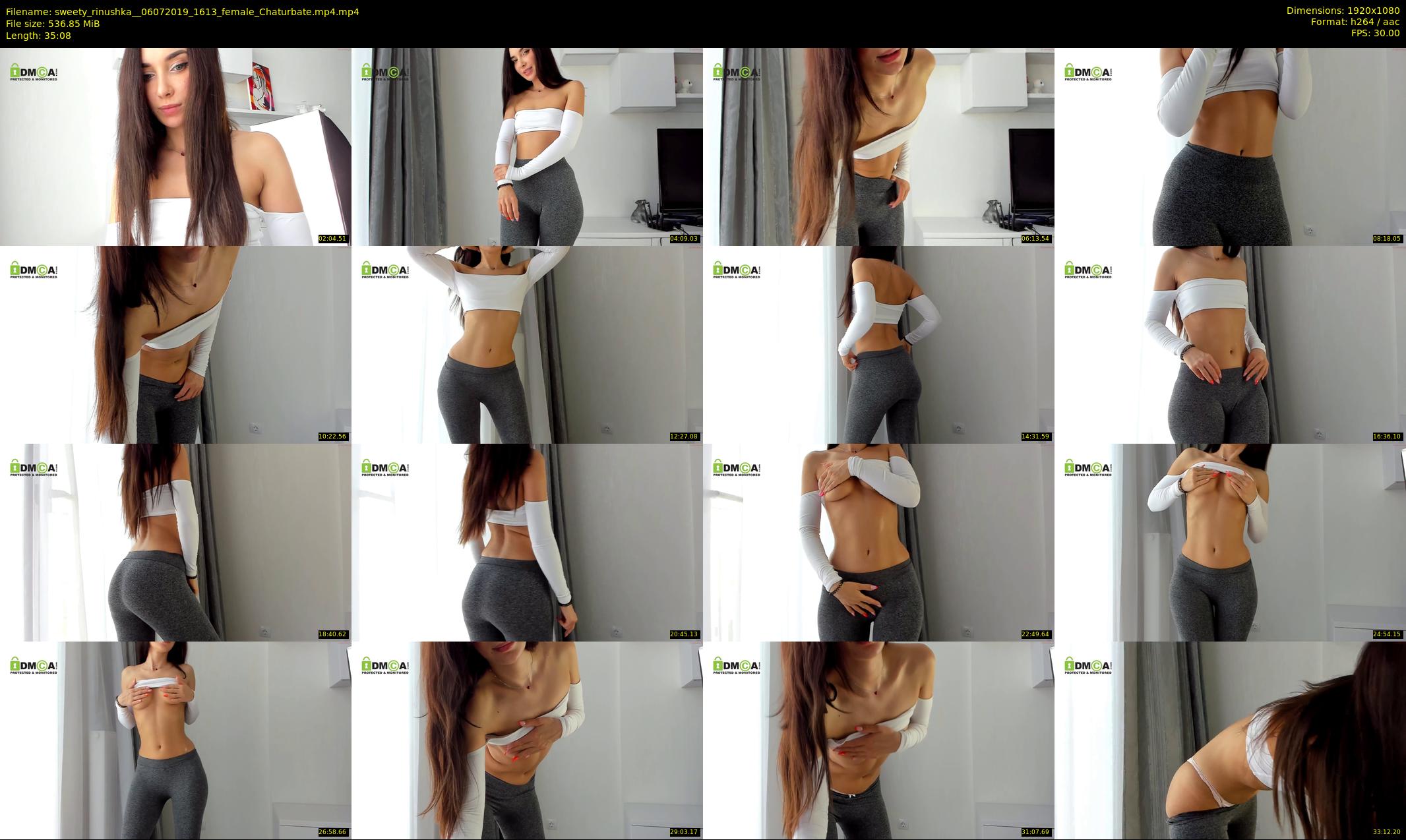 sweety_rinushka_ — 36 minute Chaturbate female cam show recording, 1080p, Jul 6, 2019