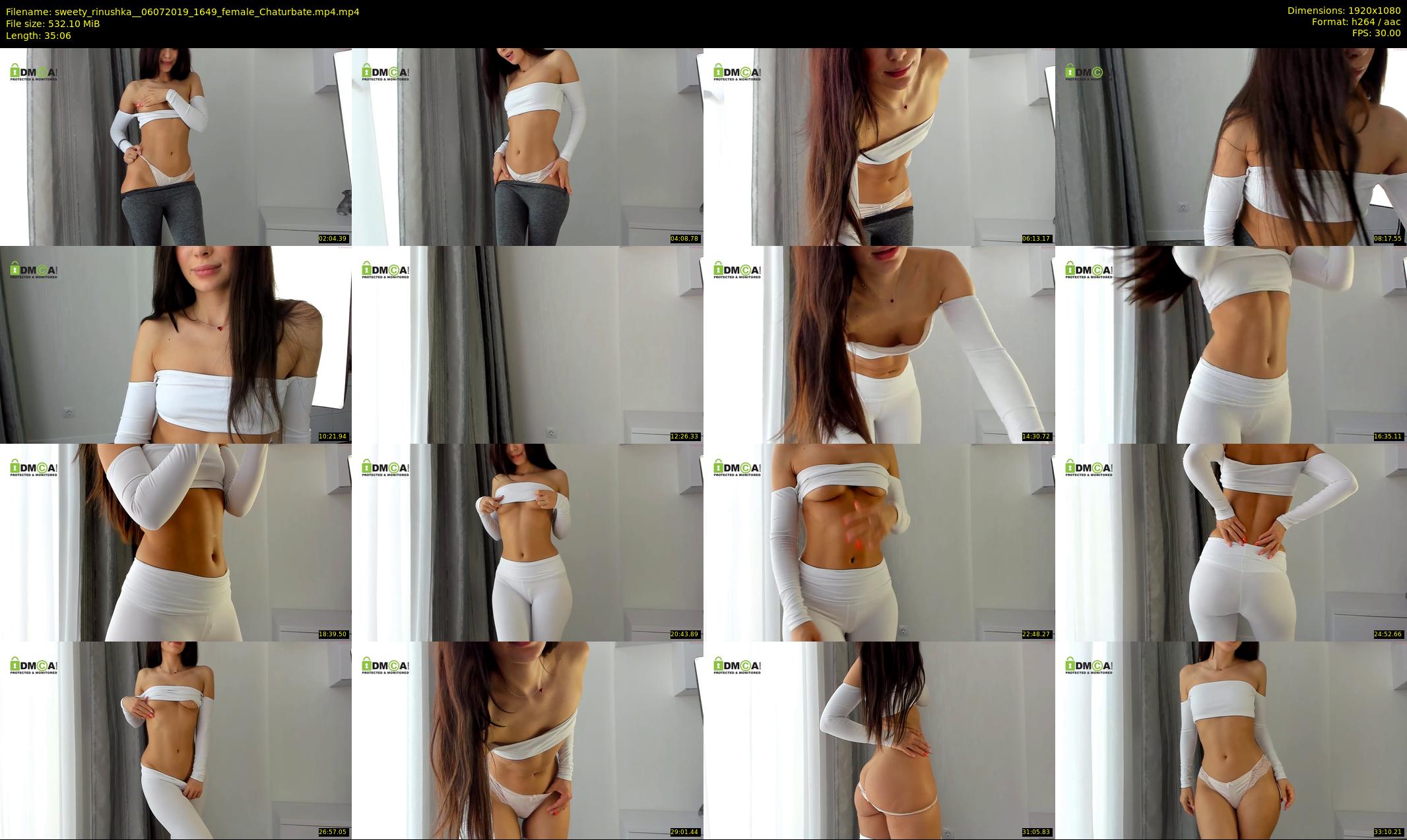 sweety_rinushka_ — 36 minute Chaturbate female cam show recording, 1080p, Jul 6, 2019