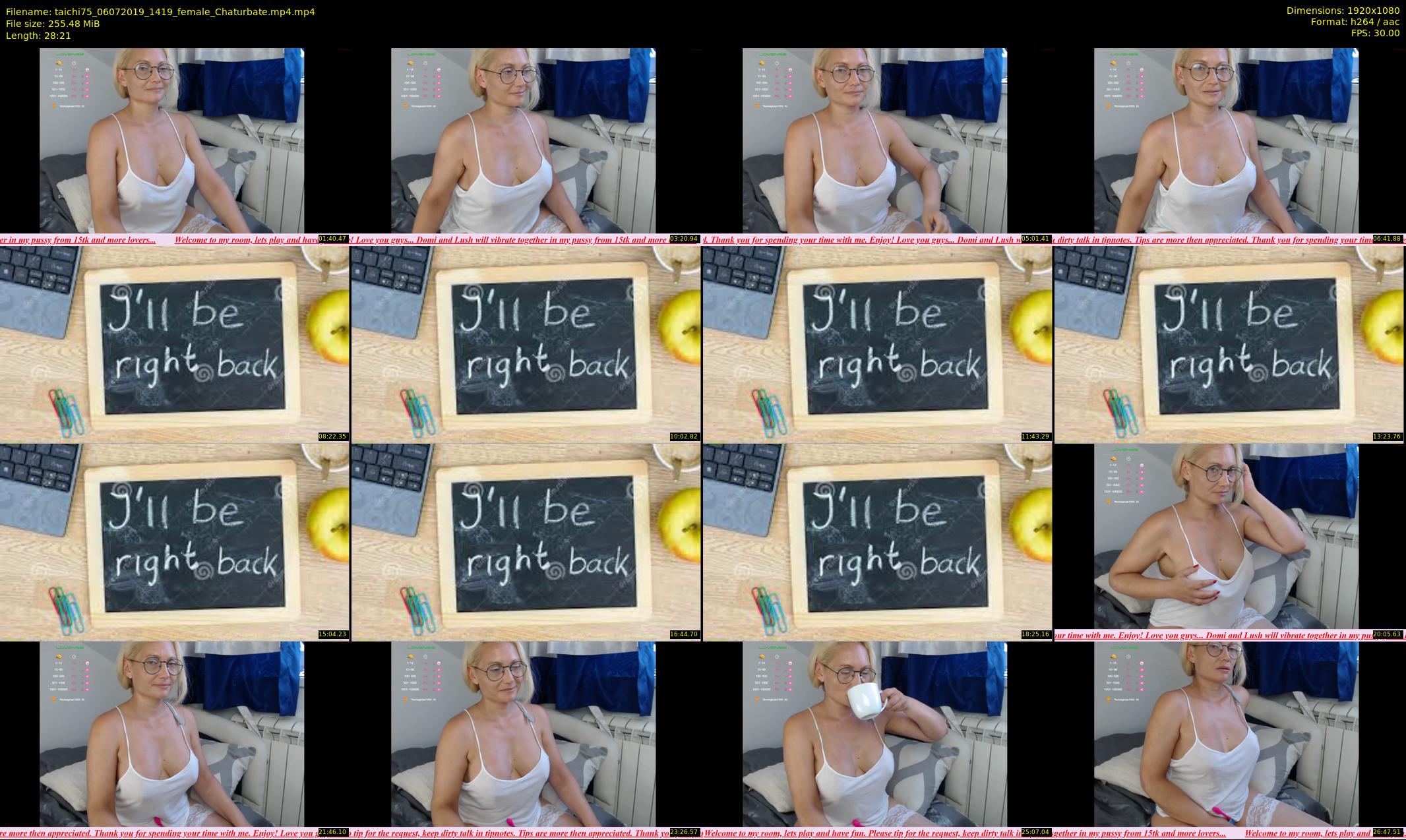 taichi75 — 29 minute Chaturbate female cam show recording, 1080p, Jul 6, 2019