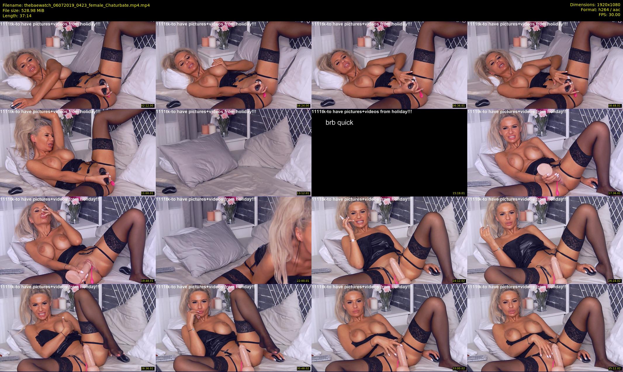 thebaewatch — 38 minute Chaturbate female cam show recording, 1080p, Jul 6, 2019