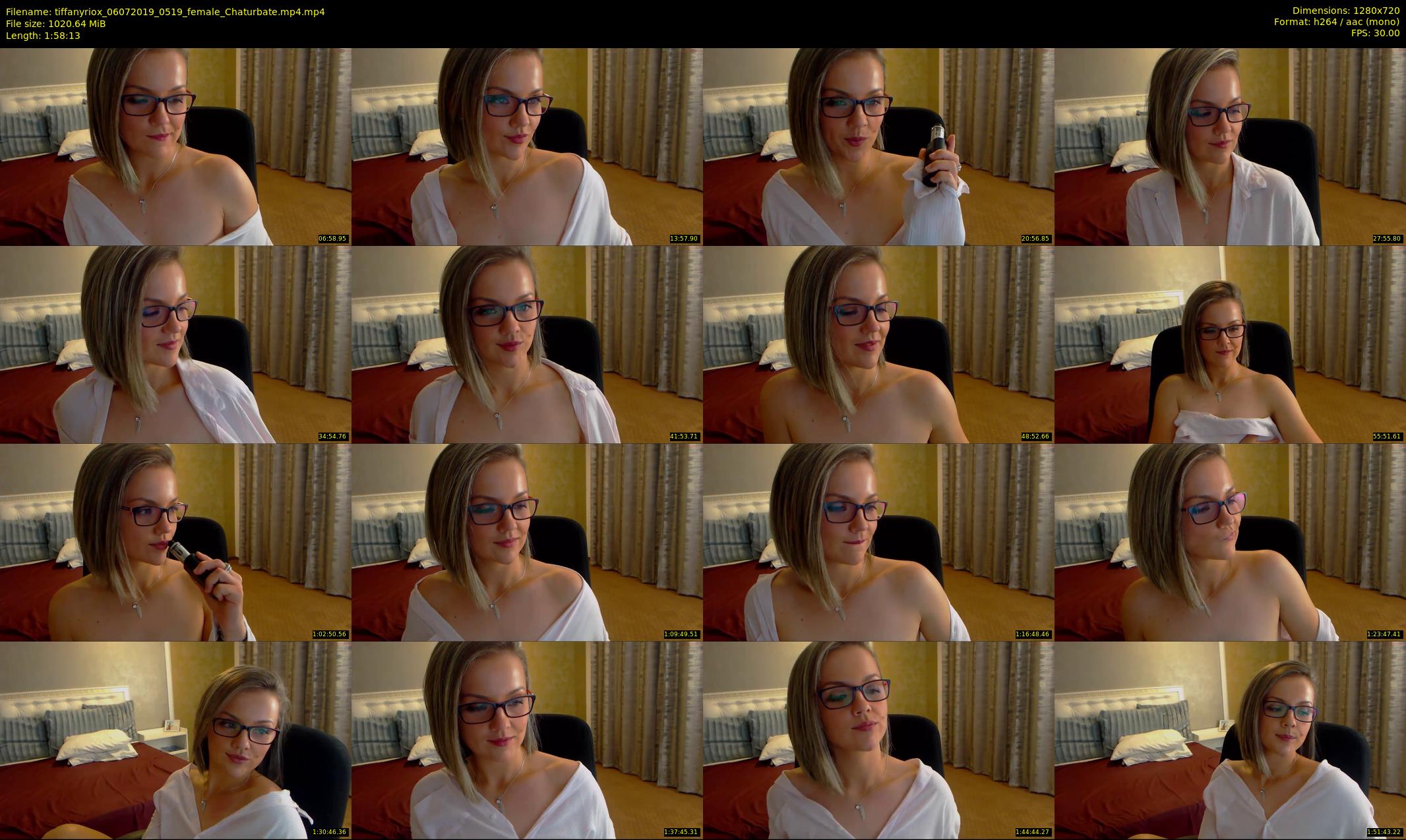 tiffanyriox — 119 minute Chaturbate female cam show recording, 720p, Jul 6, 2019